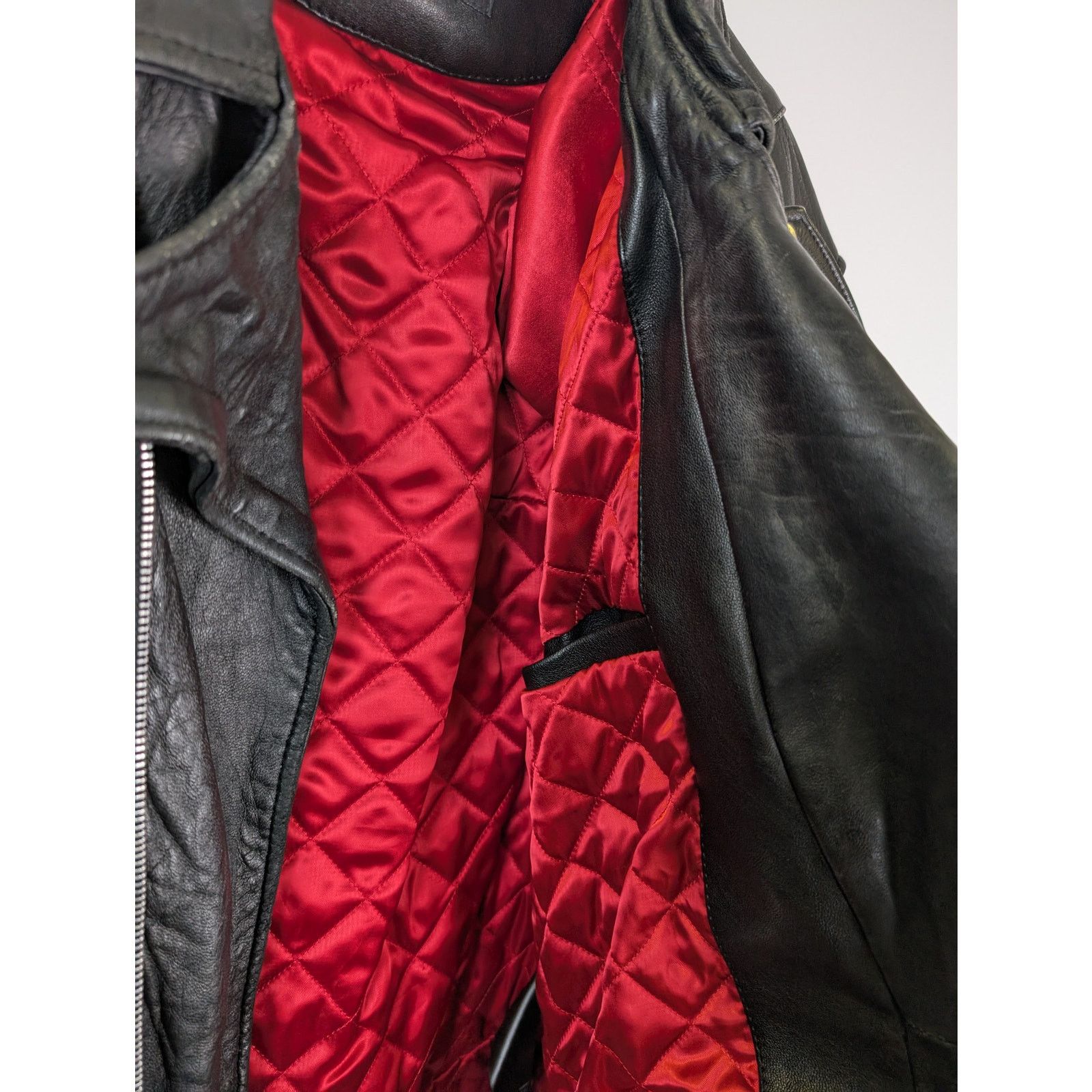 Balenciaga o1rshd1 Upcycled Biker Jacket in Black Size US M / EU 48-50 / 2 - 8 Thumbnail