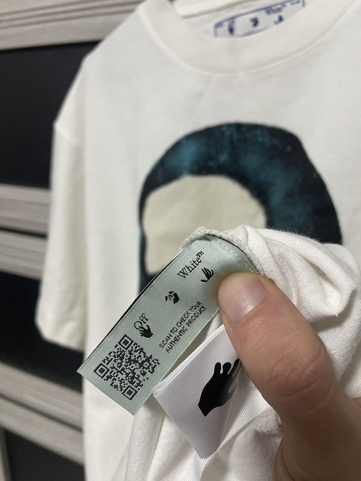 Off-White Off-White Mona Lisa Pivot Oversized Shirt Size US M / EU 48-50 / 2 - 18 Thumbnail