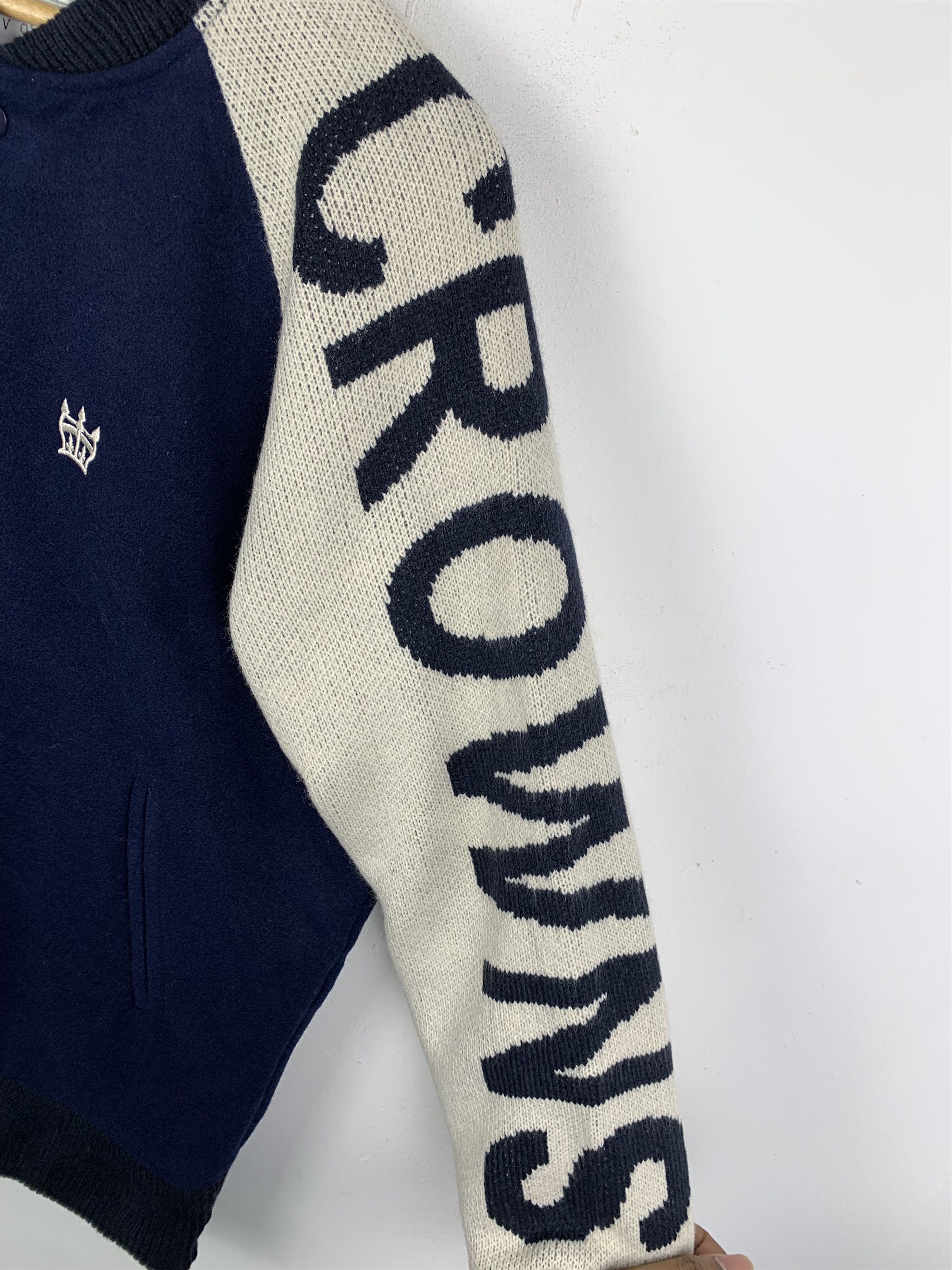 Vintage Vintage Rodeo Crowns Wool Varsity Jacket V0524 Size US M / EU 48-50 / 2 - 7 Thumbnail