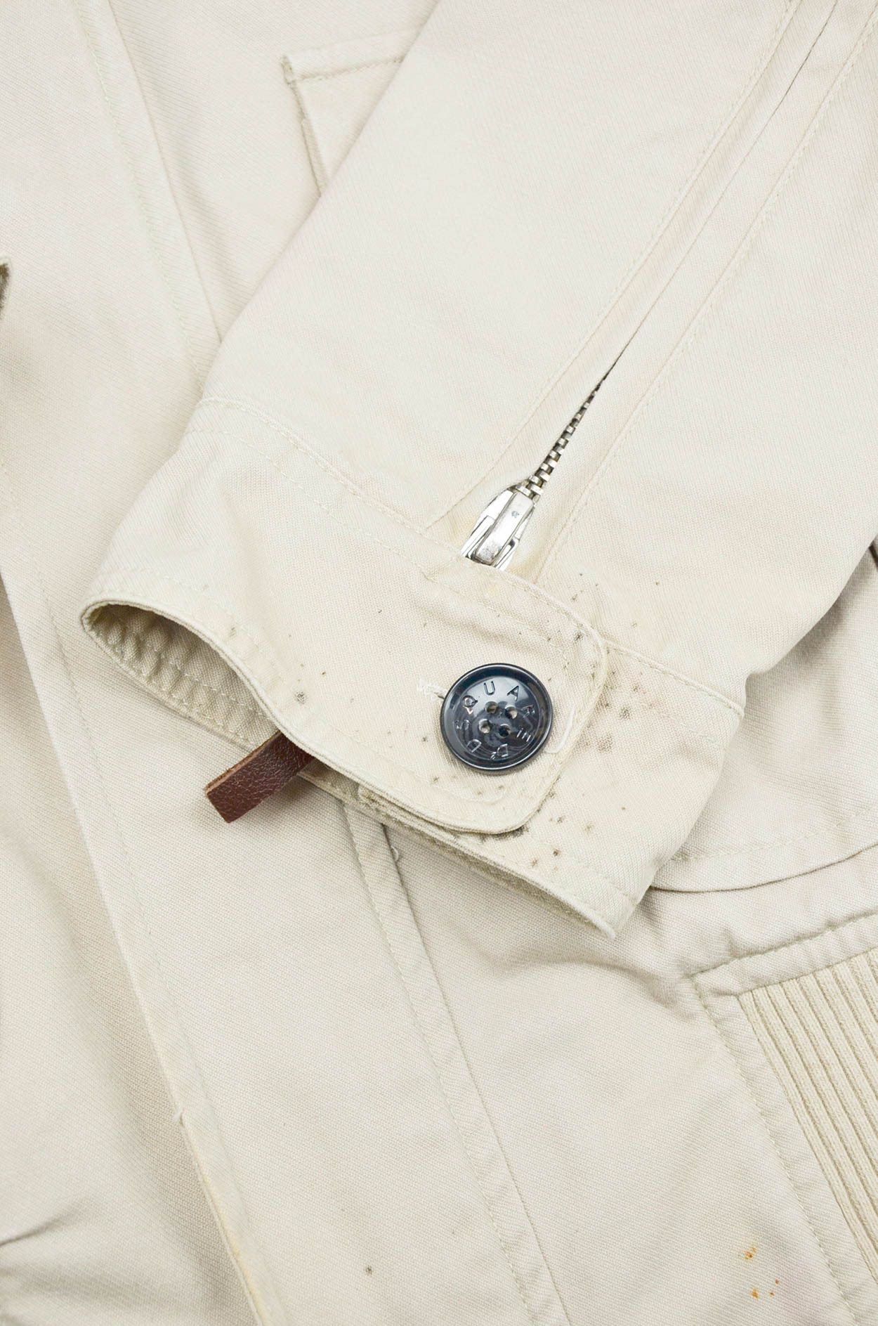 Dsquared2 DSQUARED2 Beige Safari Field Jacket – M Size US M / EU 48-50 / 2 - 4 Thumbnail