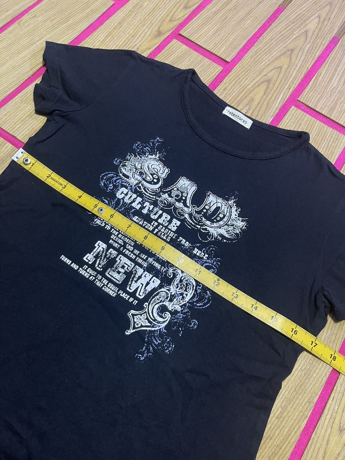 If Six Was Nine Y2K REBENTORES short sleeve tshirt ifsix style Size M / US 6-8 / IT 42-44 - 8 Thumbnail