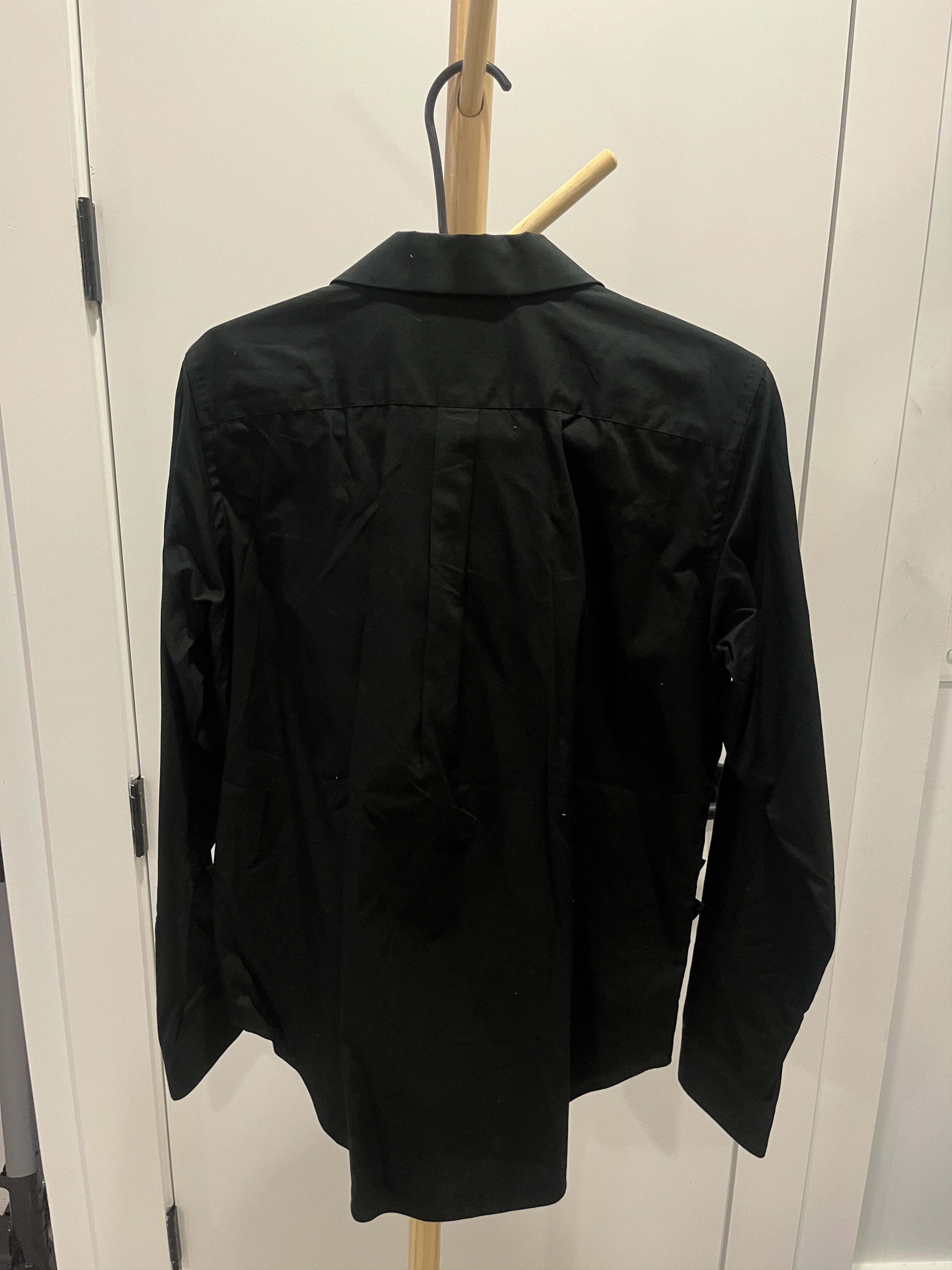 Comme des Garcons Black Commes des Garcones 'Black' Ruffled cotton button up Size S / US 4 / IT 40 - 9 Thumbnail