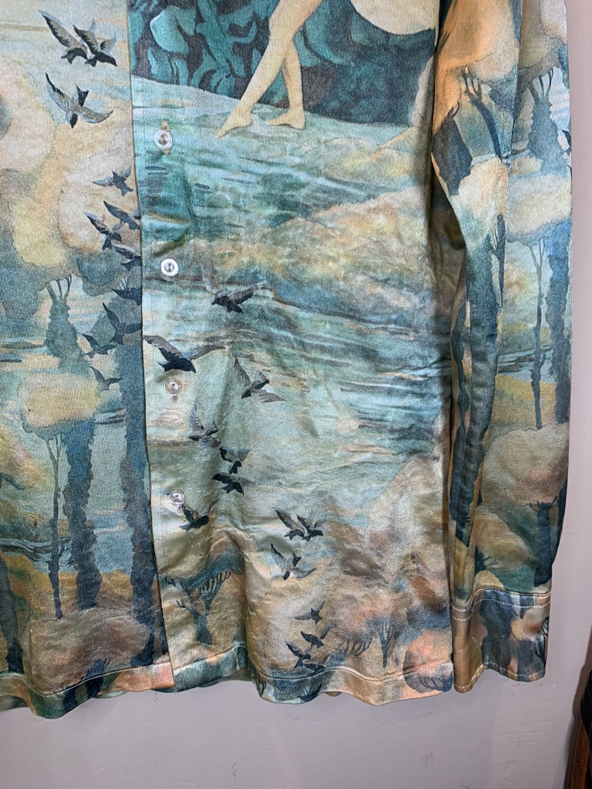 Kennington Ltd. × Vintage *RARE* Vintage 60’s Kennington Art Painting AOP Button Shirt Size US M / EU 48-50 / 2 - 6 Thumbnail