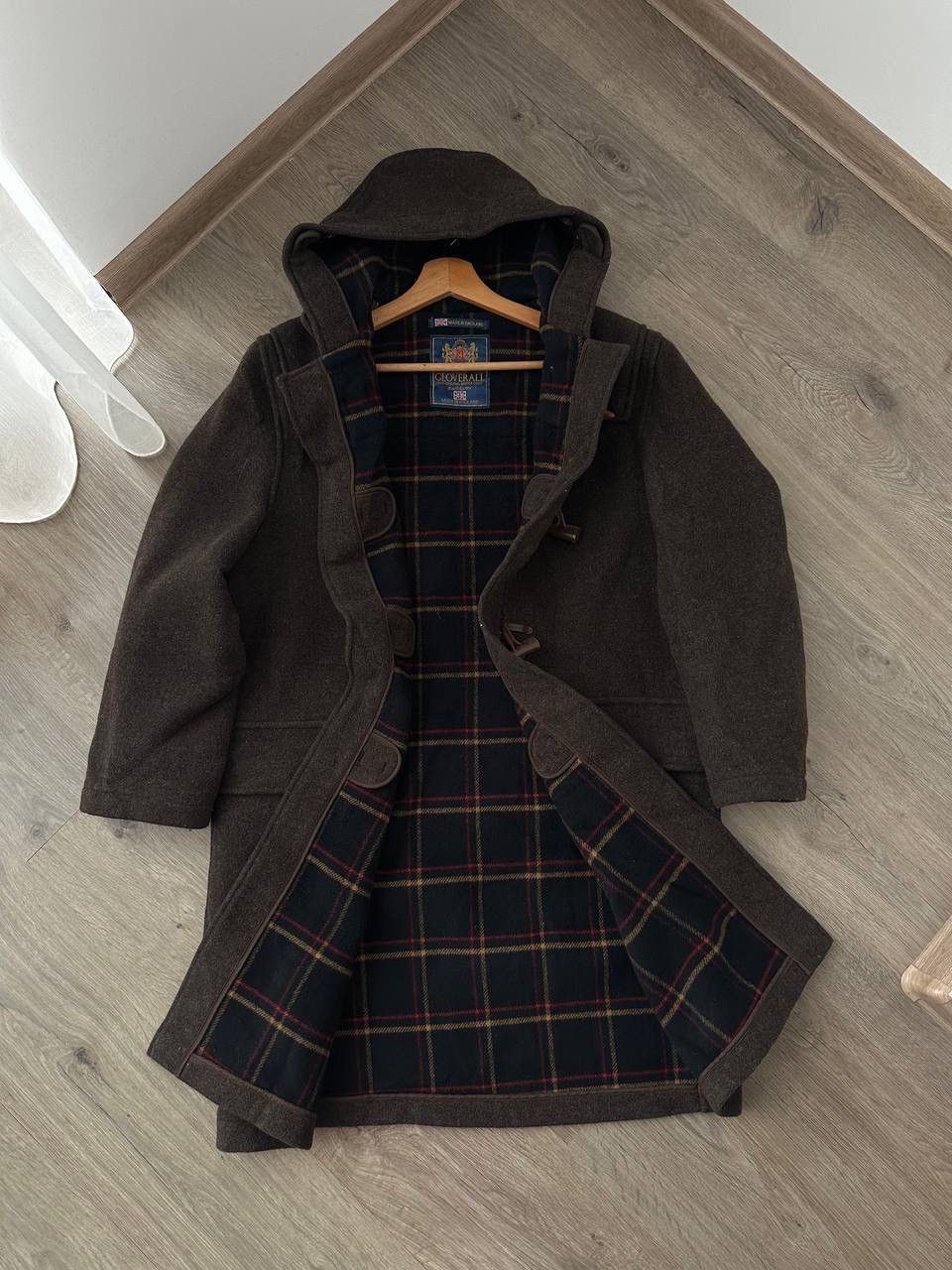 Gloverall × Japanese Brand × Vintage Vintage Gloverall England Wool Coats Brown Jacket Size US M / EU 48-50 / 2 - 10 Thumbnail
