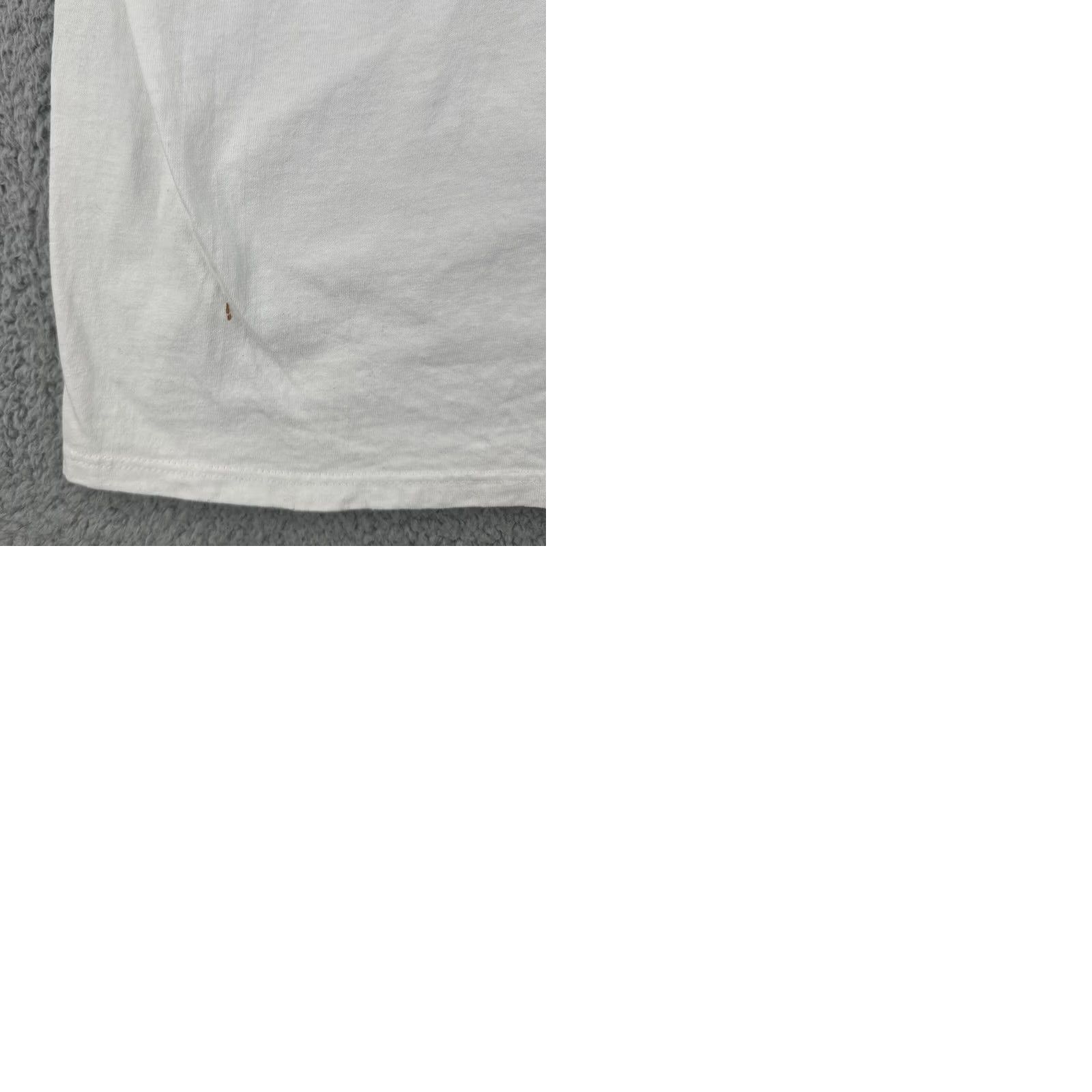 Vintage VINTAGE Stedman Super Hi-Cru T Shirt XL White Men Size US XL / EU 56 / 4 - 12 Thumbnail