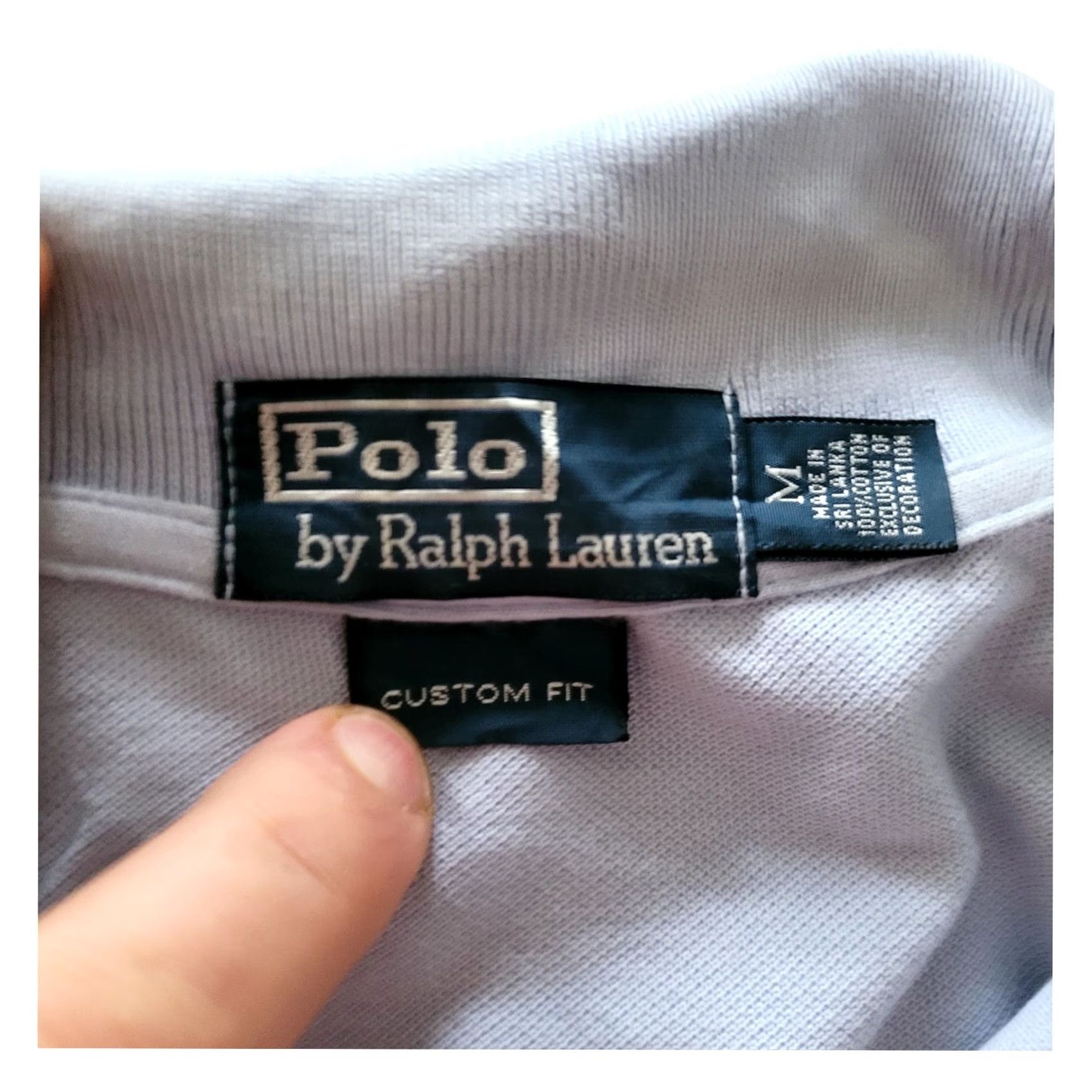 Polo Ralph Lauren Polo by Ralph Lauren Polo Shirt Light Blue M Custom Fit 100% Cotton Polo Shirt Men Size US M / EU 48-50 / 2 - 4 Thumbnail