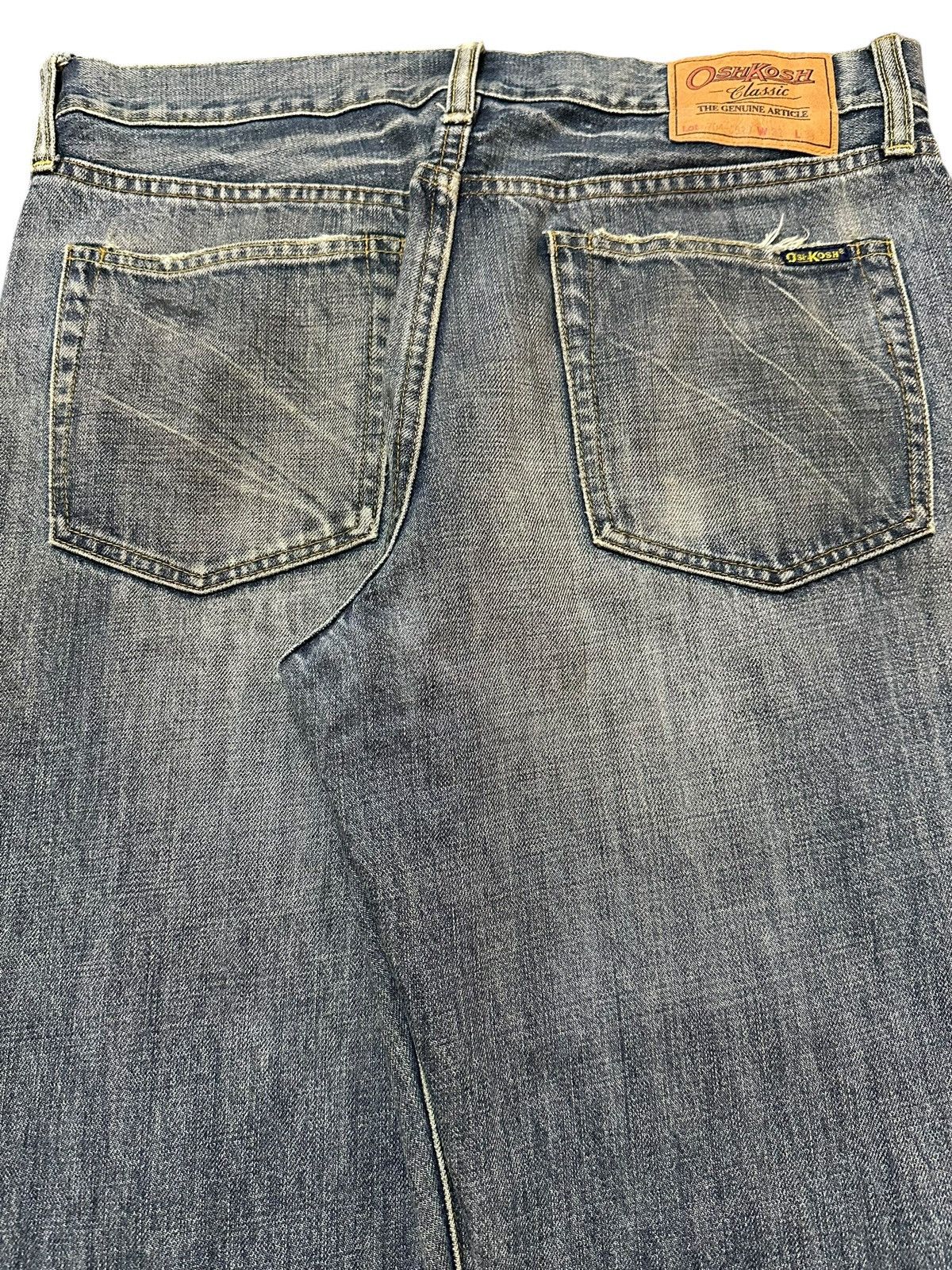Japanese Brand Vintage Japanese Brand Blue Mud Wash Style Baggy Jeans Size US 32 / EU 48 - 6 Thumbnail