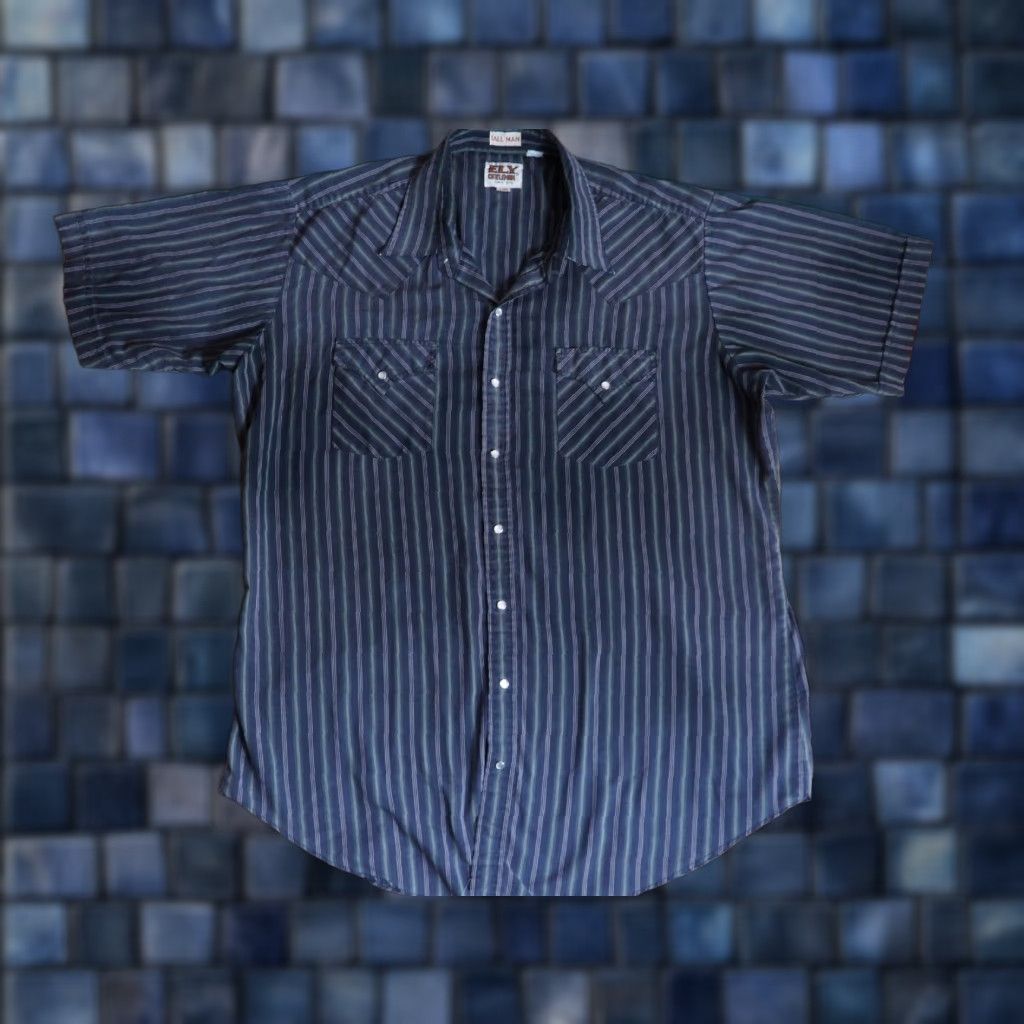 Vintage VINTAGE Ely Cattleman Western Shirt XLT Mens Size US XL / EU 56 / 4 - 1 Thumbnail