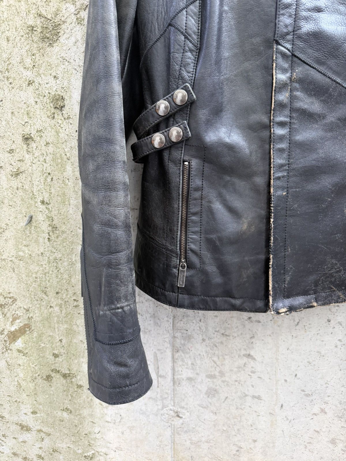 Dirk Bikkembergs FW02 Dirk Bikkembergs Runway Bondage Leather Jacket Size US XS / EU 42 / 0 - 7 Thumbnail