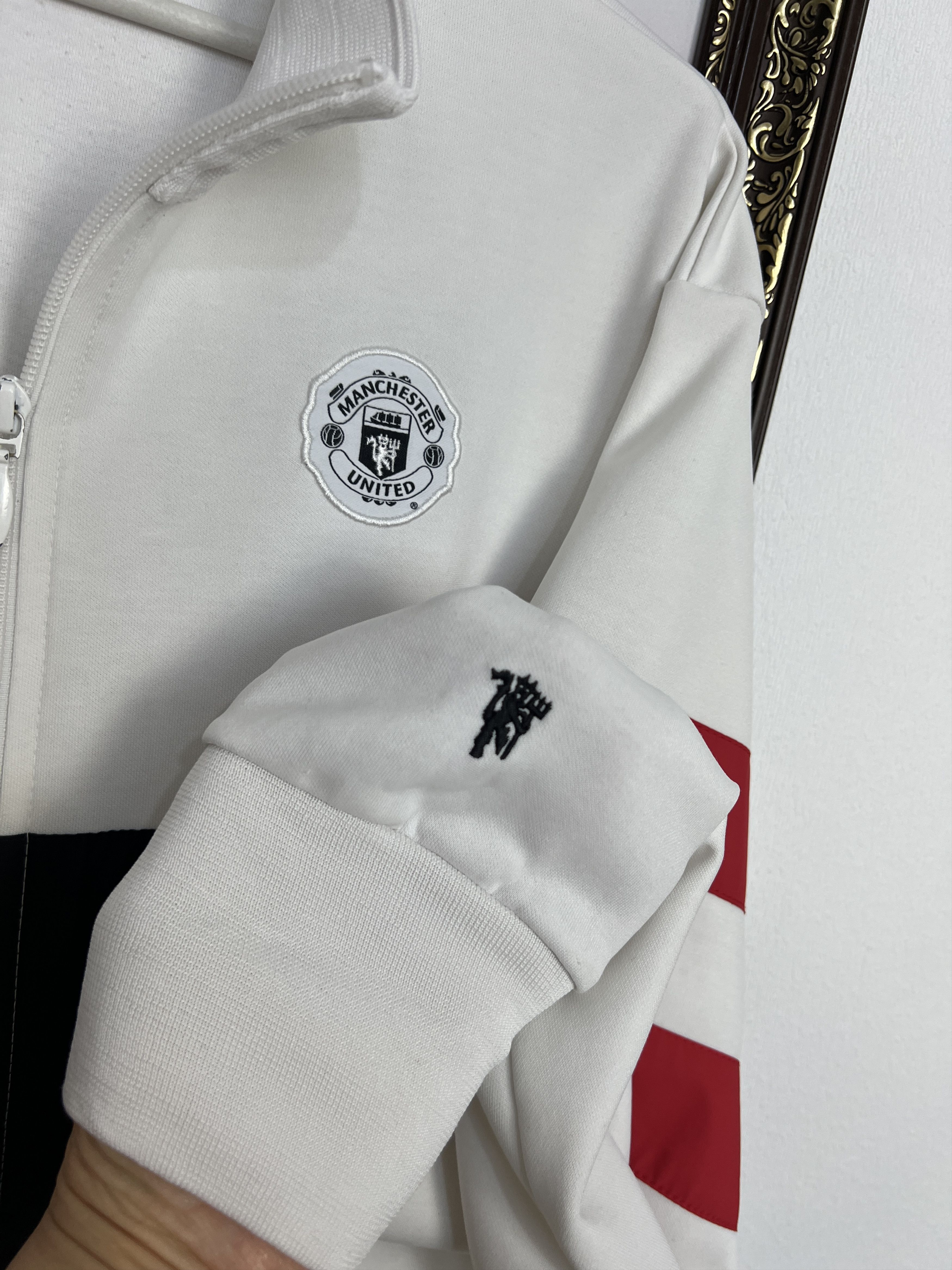Nike Vintage Manchester United Football Jacket Soccer Track Top Size US M / EU 48-50 / 2 - 4 Thumbnail