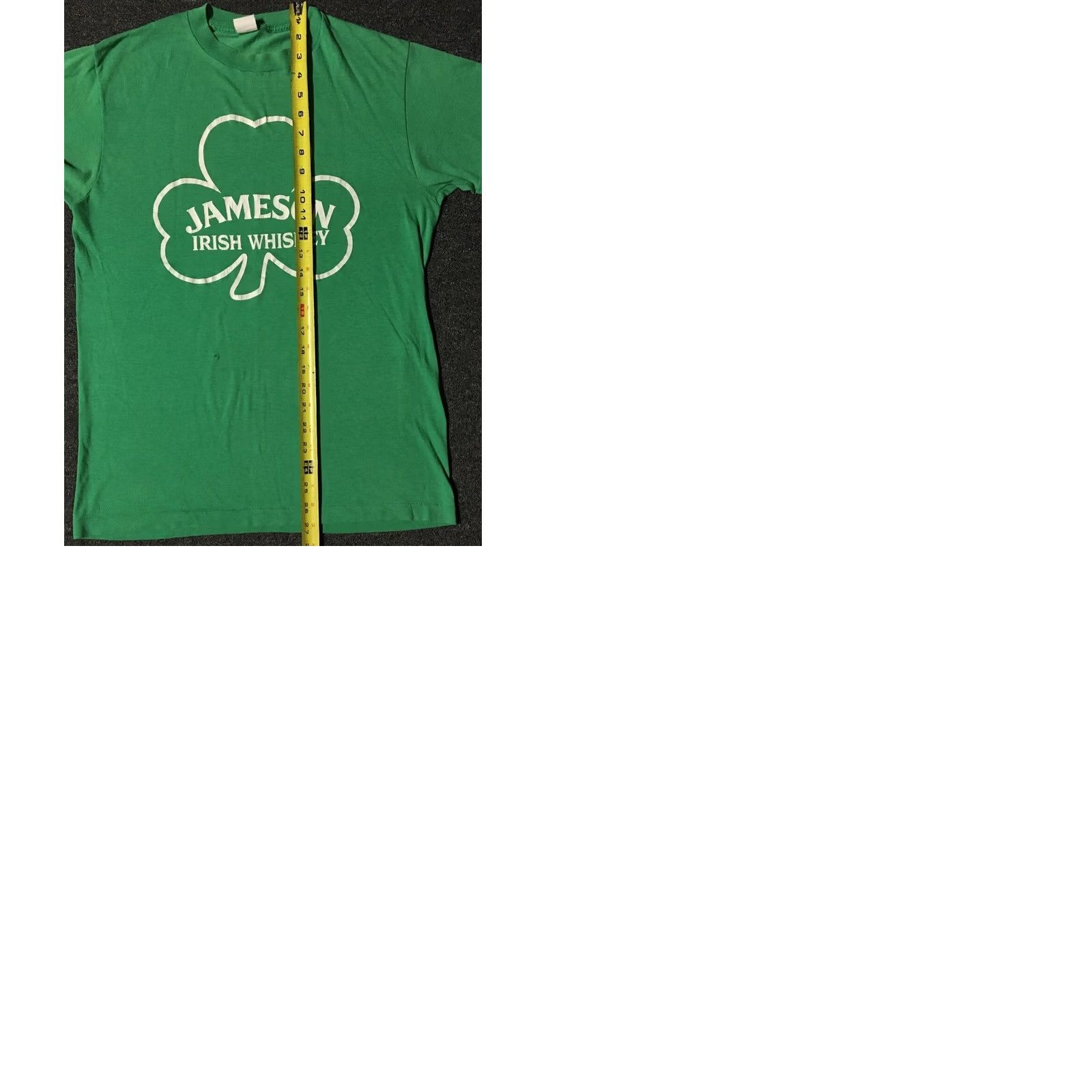 Vintage VINTAGE Jameson Irish Whiskey Faded Shirt M USA Bar Beer Biker Grunge Punk Shirt Mens Green 70s 80s 90s Distressed USA Rock Retro Size US M / EU 48-50 / 2 - 9 Thumbnail