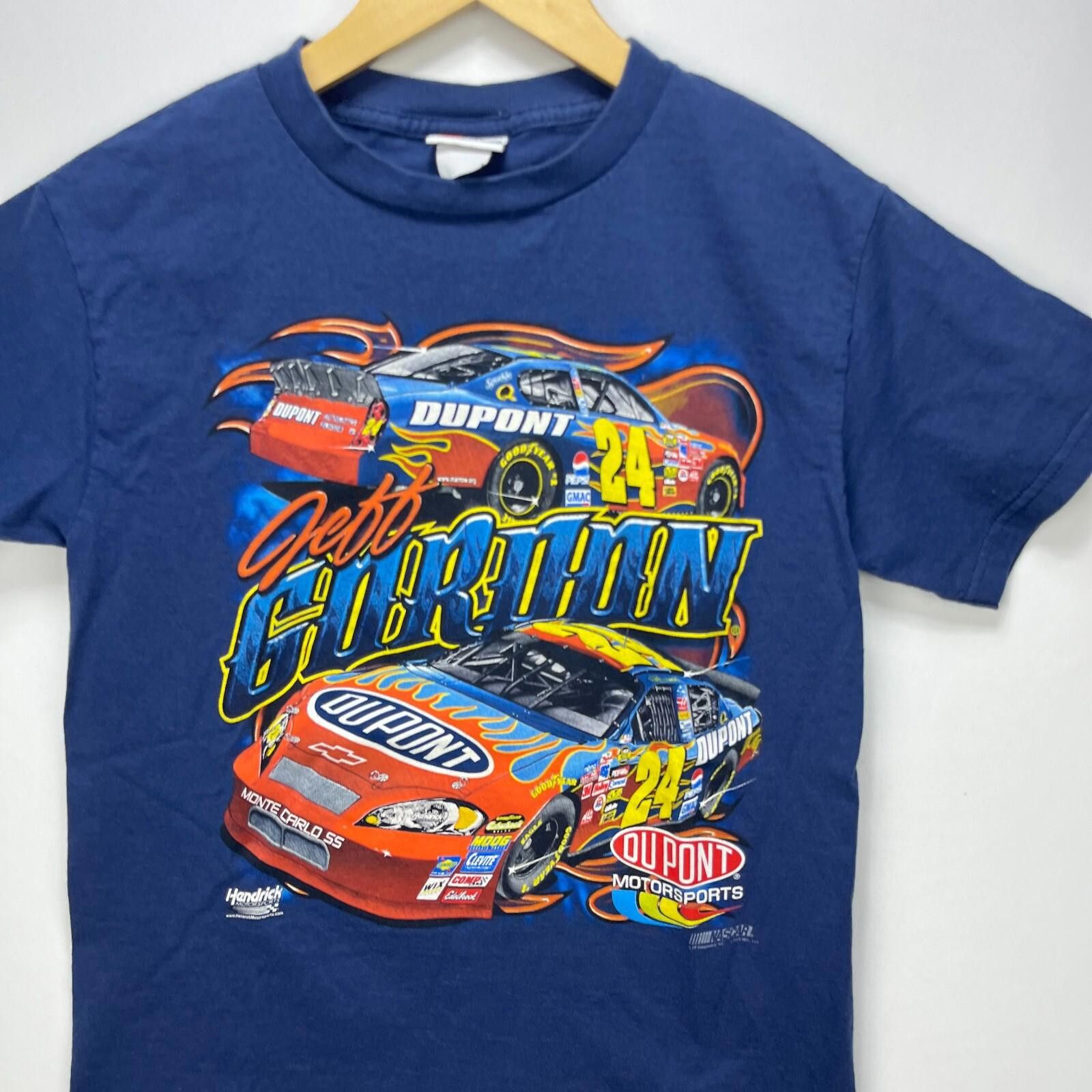 NASCAR Vintage 90s NASCAR Jeff Gordon Racing Car t Shirt Small Size US S / EU 44-46 / 1 - 2 Thumbnail