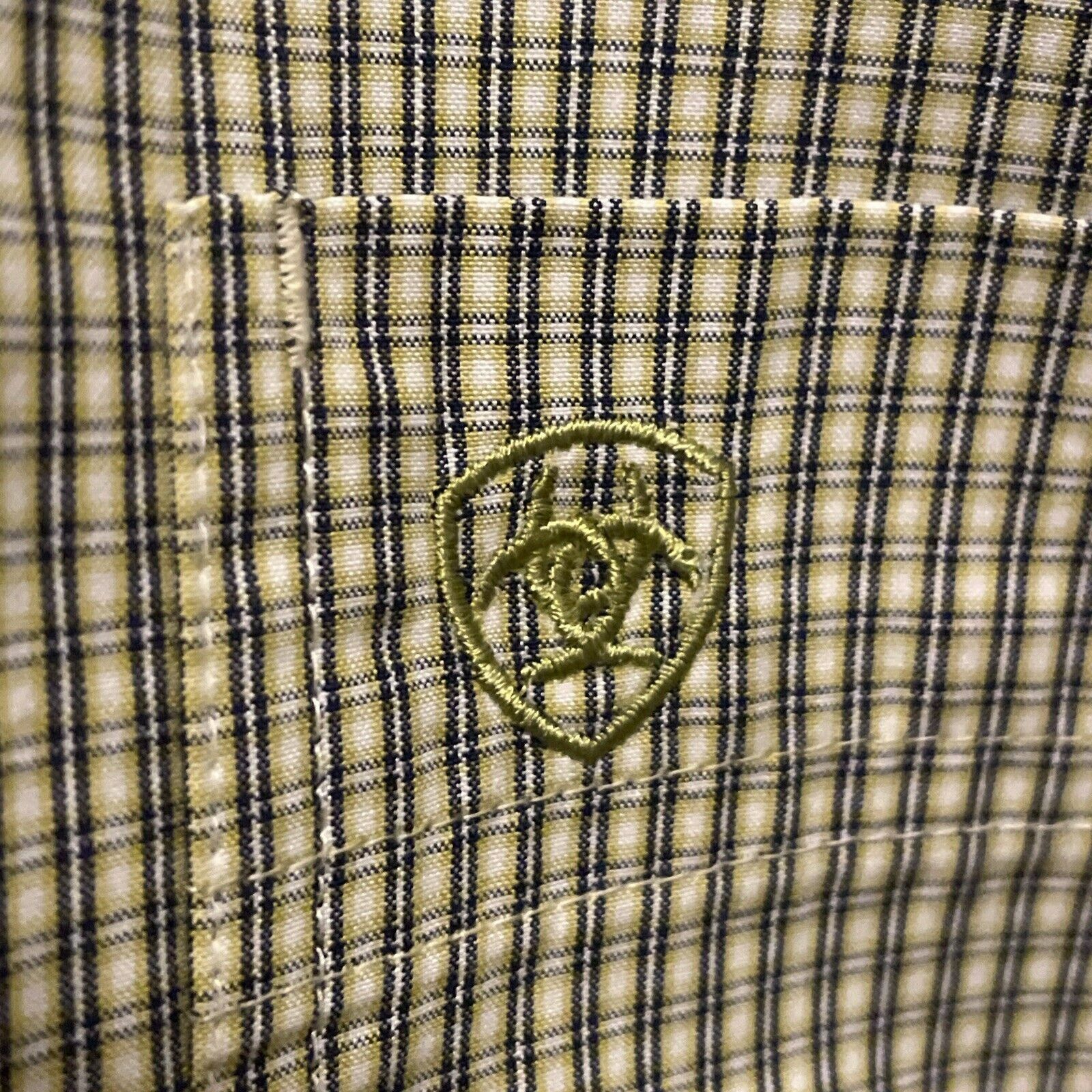 Ariat Ariat Shirt Mens Extra Large Green Pro Series Plaid Button U Size US XL / EU 56 / 4 - 5 Thumbnail