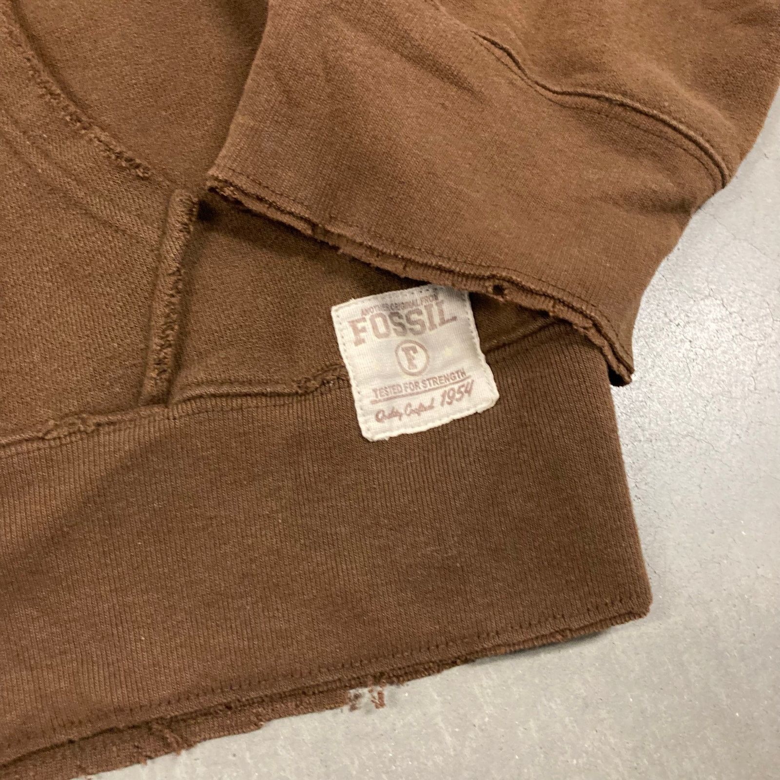 Fossil × Vintage vintage y2k fossil varsity hoodie Size US XL / EU 56 / 4 - 5 Thumbnail