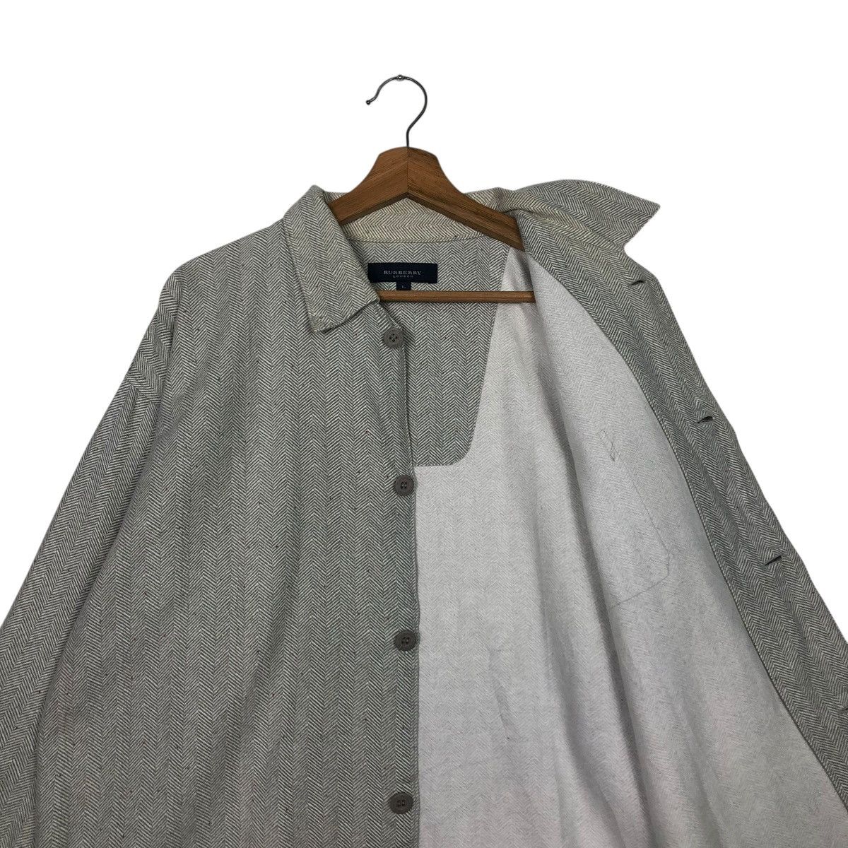 Burberry 🔥VINTAGE BURBERRY LONDON SLEEP WEAR SHIRT BUTTON Size US L / EU 52-54 / 3 - 14 Thumbnail