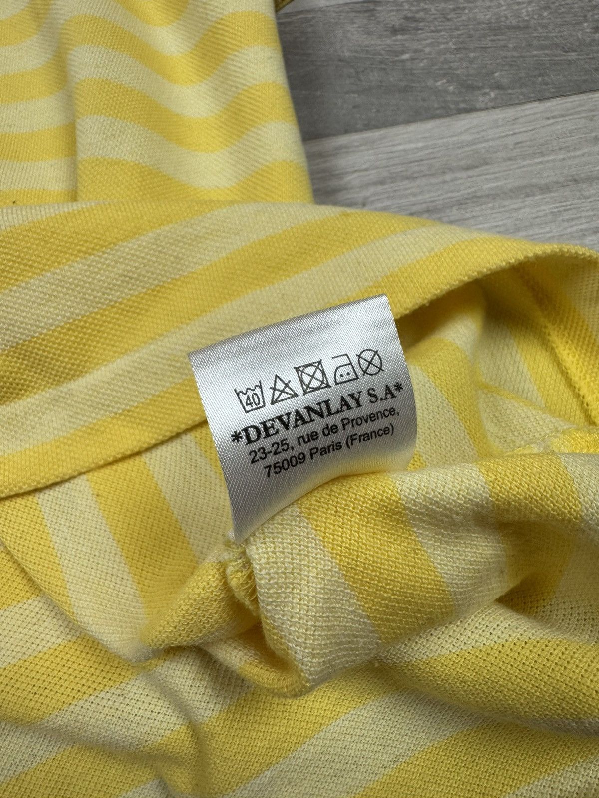 Lacoste Lacoste Yellow Striped Polo T shirt Mens Size US L / EU 52-54 / 3 - 10 Thumbnail