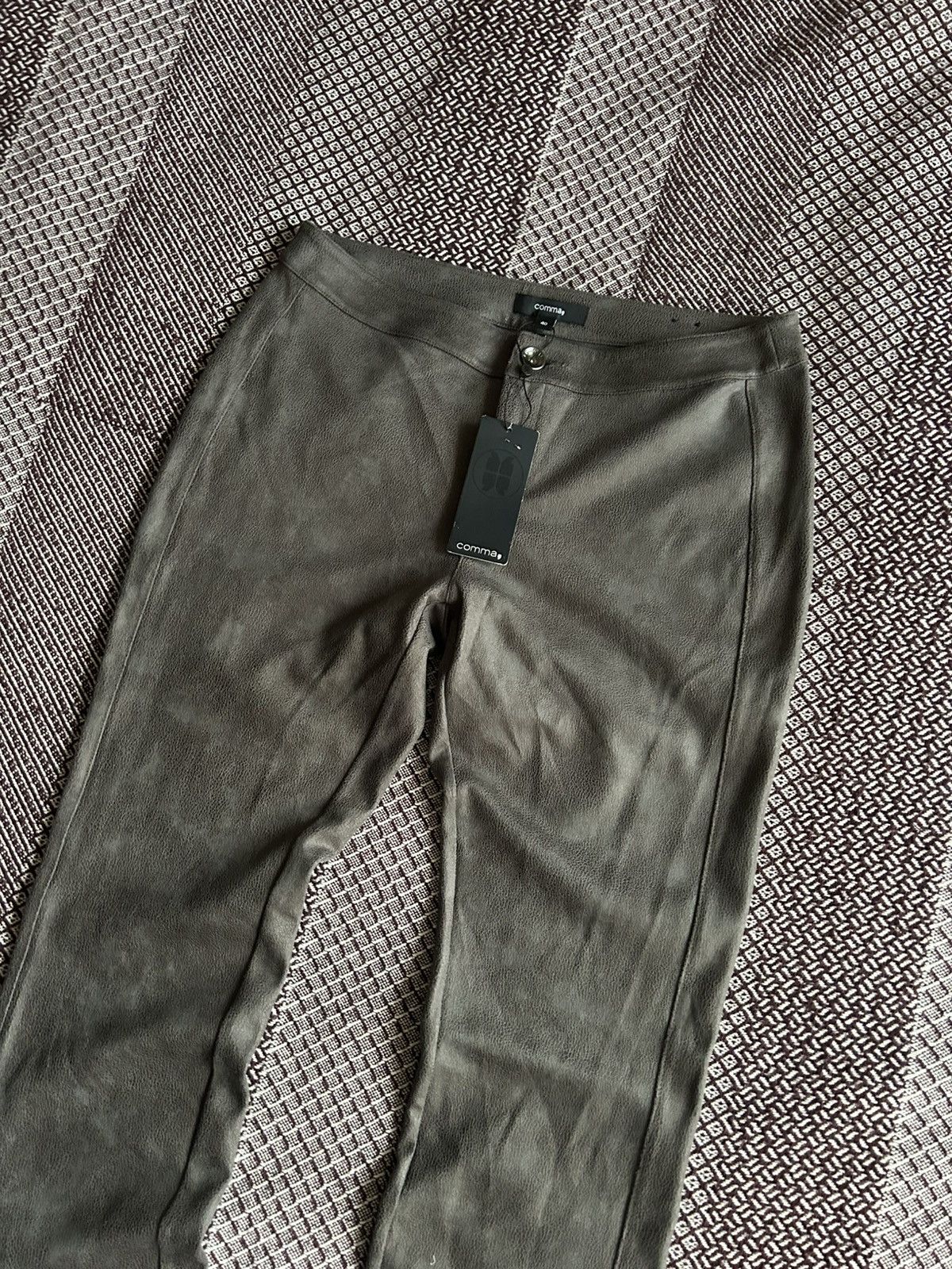 Other Comma New Pants Women Skinny Fit AvantGarde Style Size US 10 Size 32" / US 10 / IT 46 - 3 Thumbnail