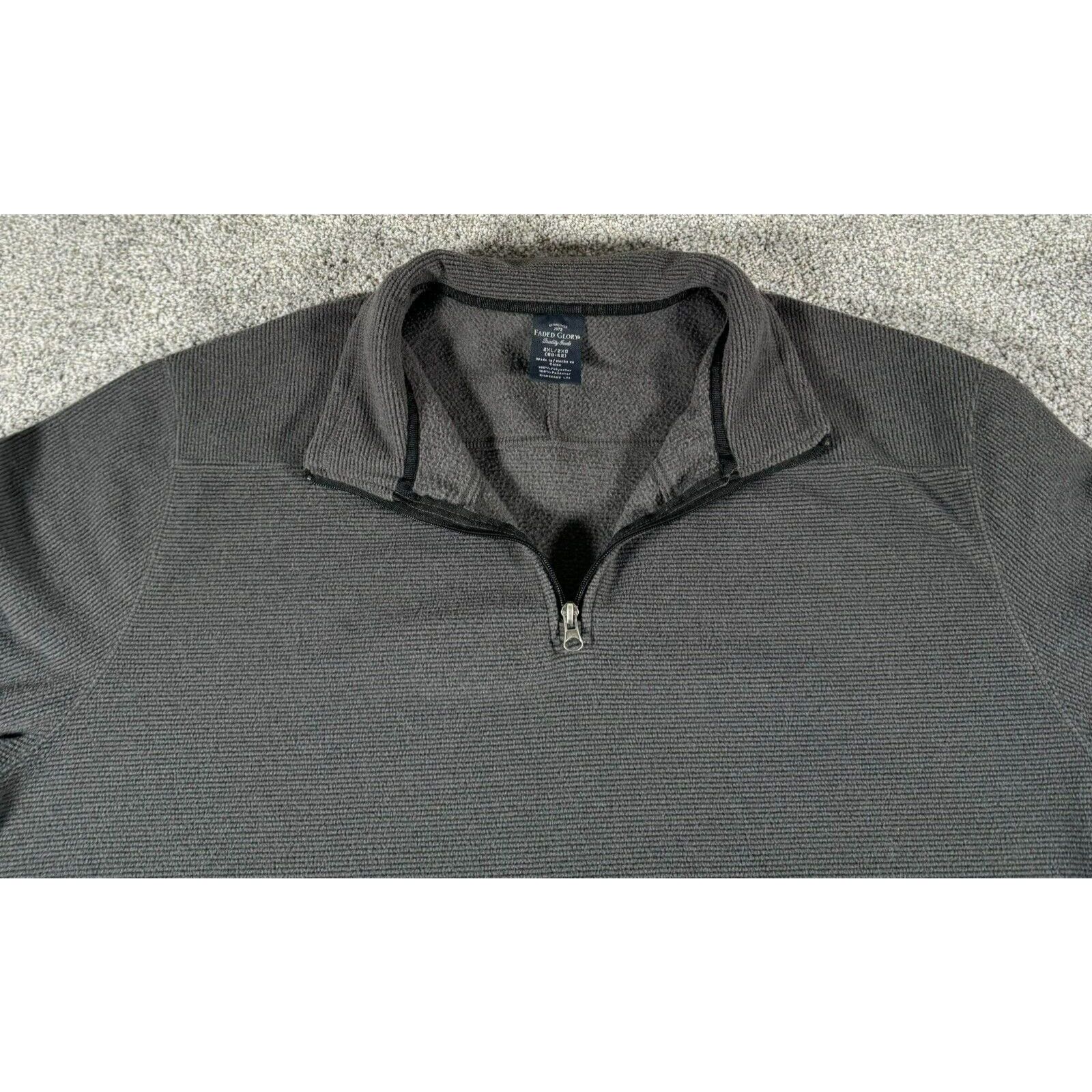 Faded Glory Faded Glory 1/4 Zip Sweater Mens 2XL Warm Soft Fleece Y2K Size US XXL / EU 58 / 5 - 7 Thumbnail