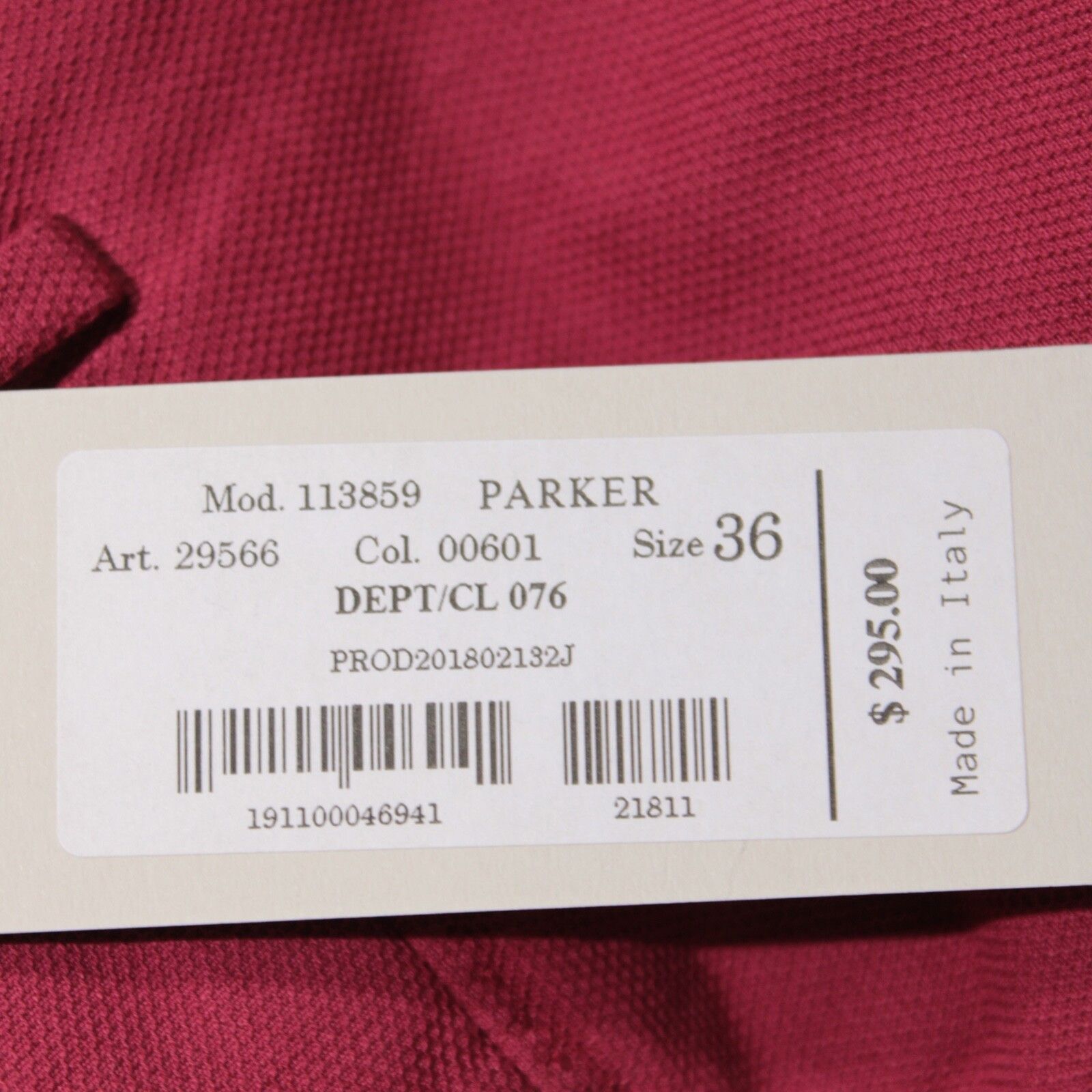 Zanella Zanella New with tags Chino Size 38 US In Red Size US 38 / EU 54 - 4 Thumbnail