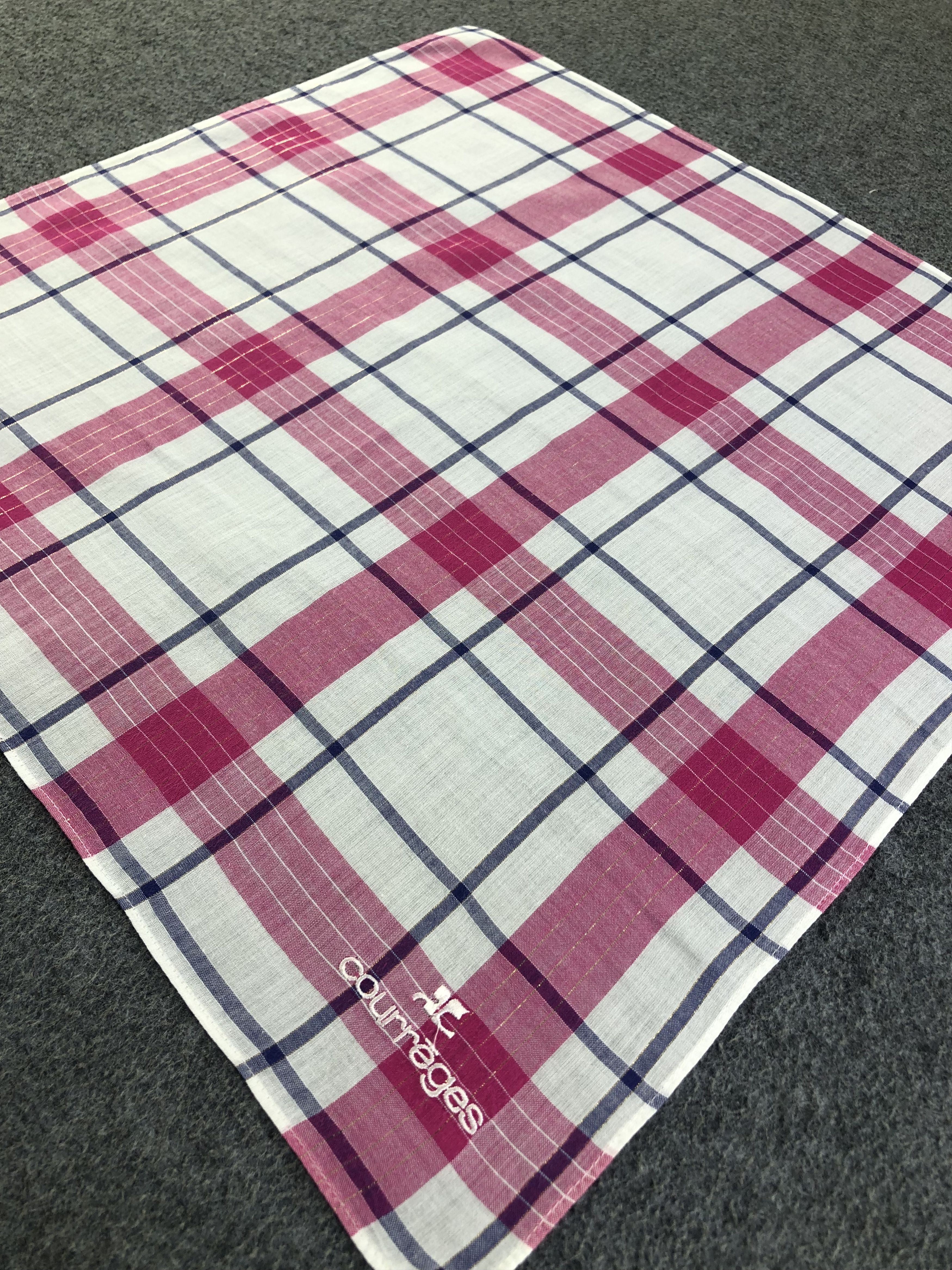 Courreges Courreges Handkerchief / Bandana / Neckerchief C392 Size ONE SIZE - 4 Thumbnail