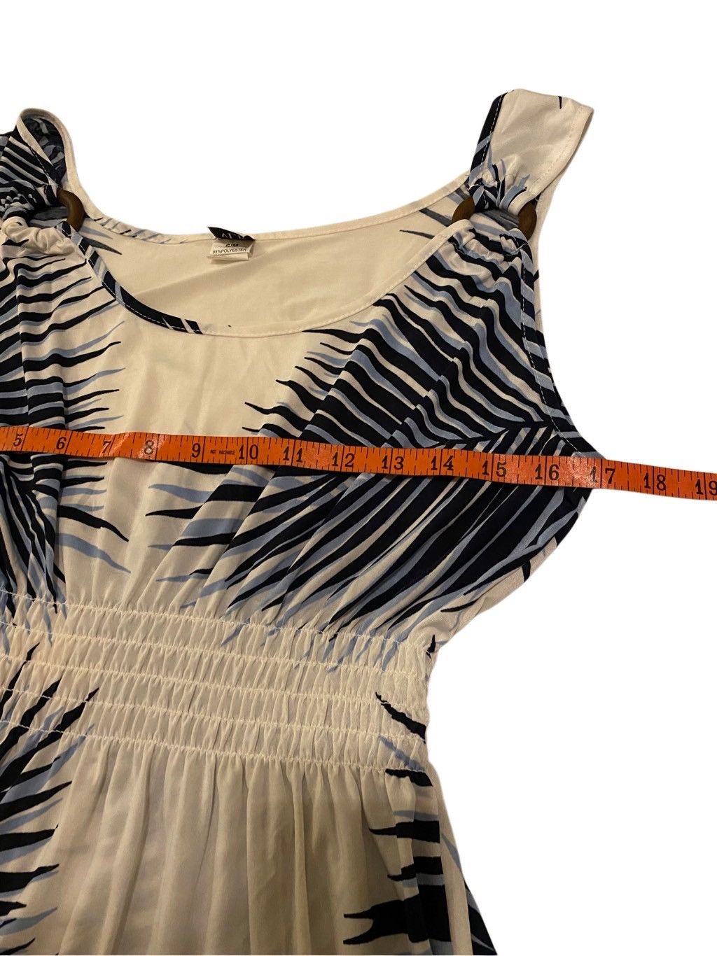 Other Vld Floral Dress Tropical Sundress Palm Leaves Dress Beach Size S / US 4 / IT 40 - 8 Thumbnail