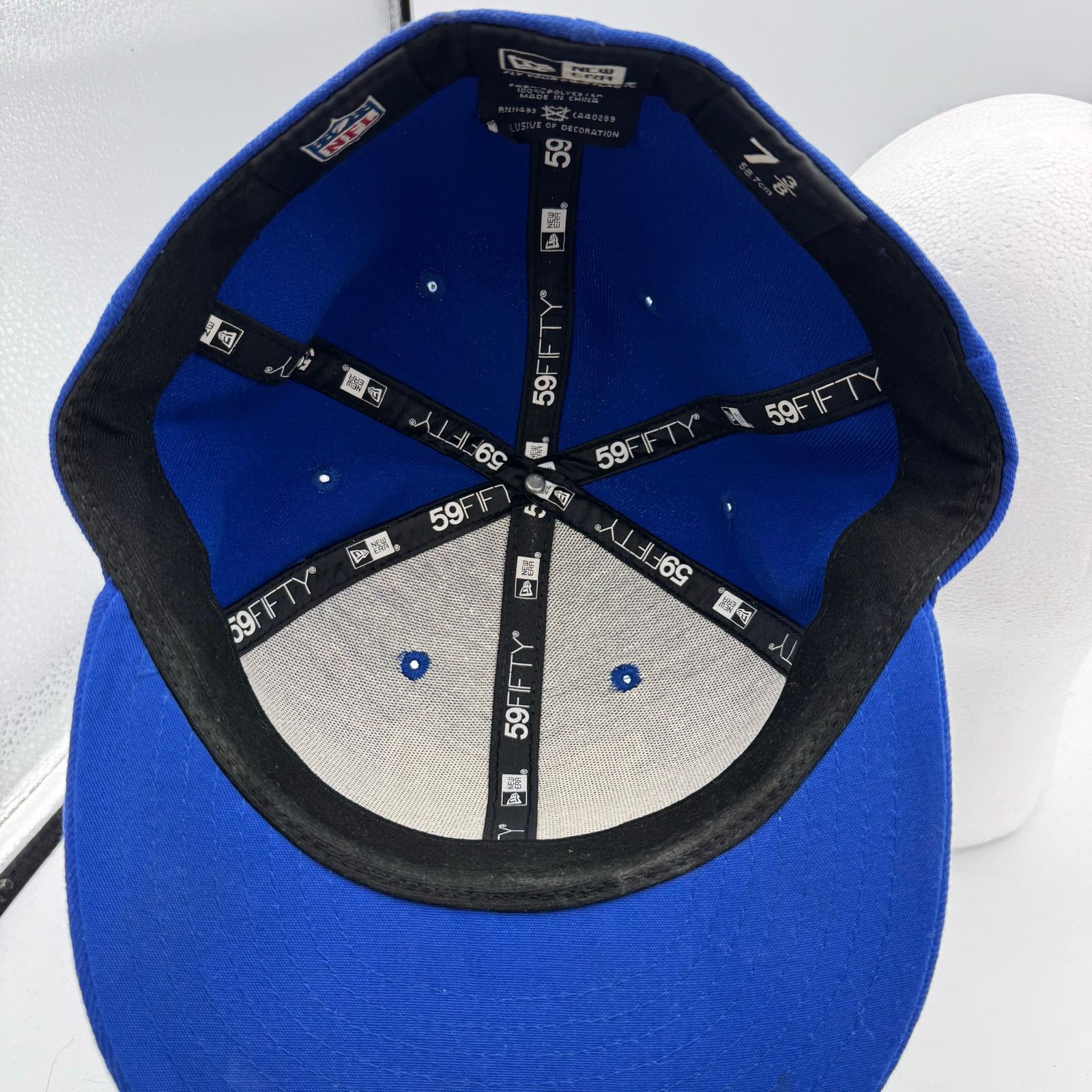 New Era New Era 59Fifty New York Giants NFL Baseball Cap Size 7 3/8 Size ONE SIZE - 5 Thumbnail