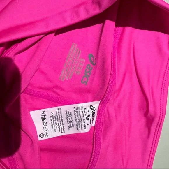 Asics NWT ASICS WOMEN’S 3IN COMPRESSION PINK SHORTS SZ LARGE L Size 28" / US 6 / IT 42 - 4 Thumbnail