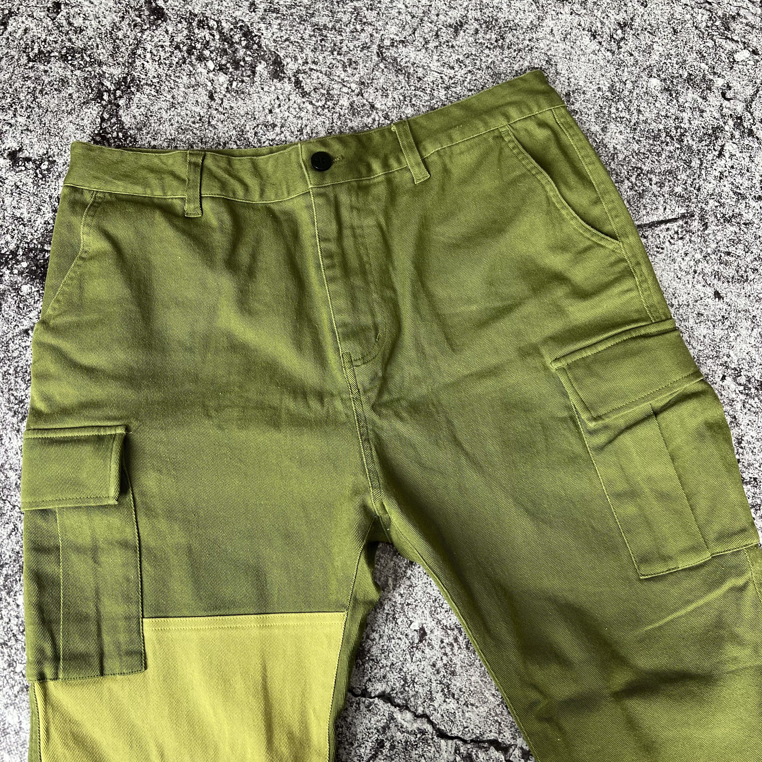 Japanese Brand Leflah Cargo Pants Multipocket Camo Size L Size US 33 - 3 Thumbnail