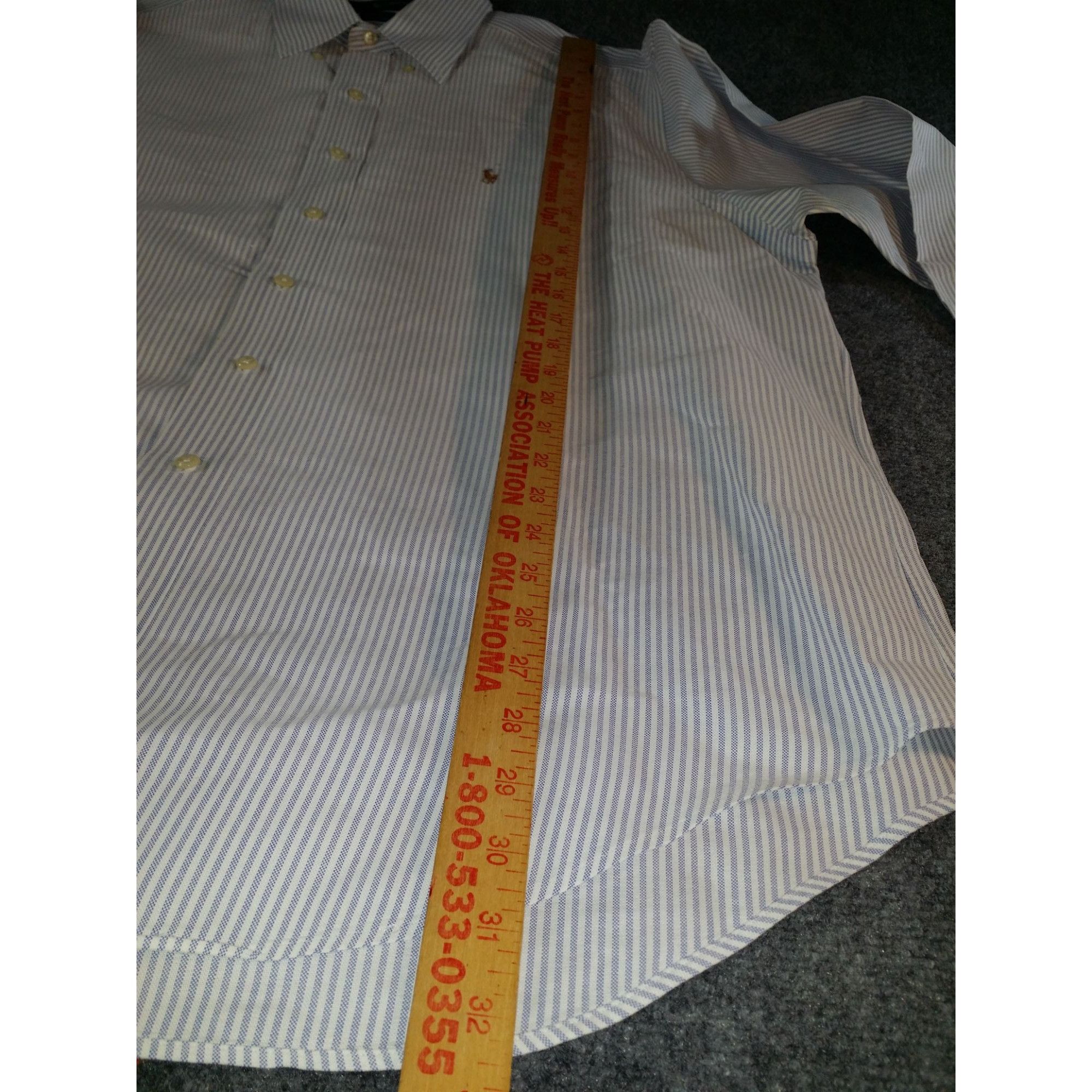 Ralph Lauren Ralph Lauren Yarmouth Button Up Shirt Men Sz XL 16 1/2-36 St Size US XL / EU 56 / 4 - 3 Thumbnail