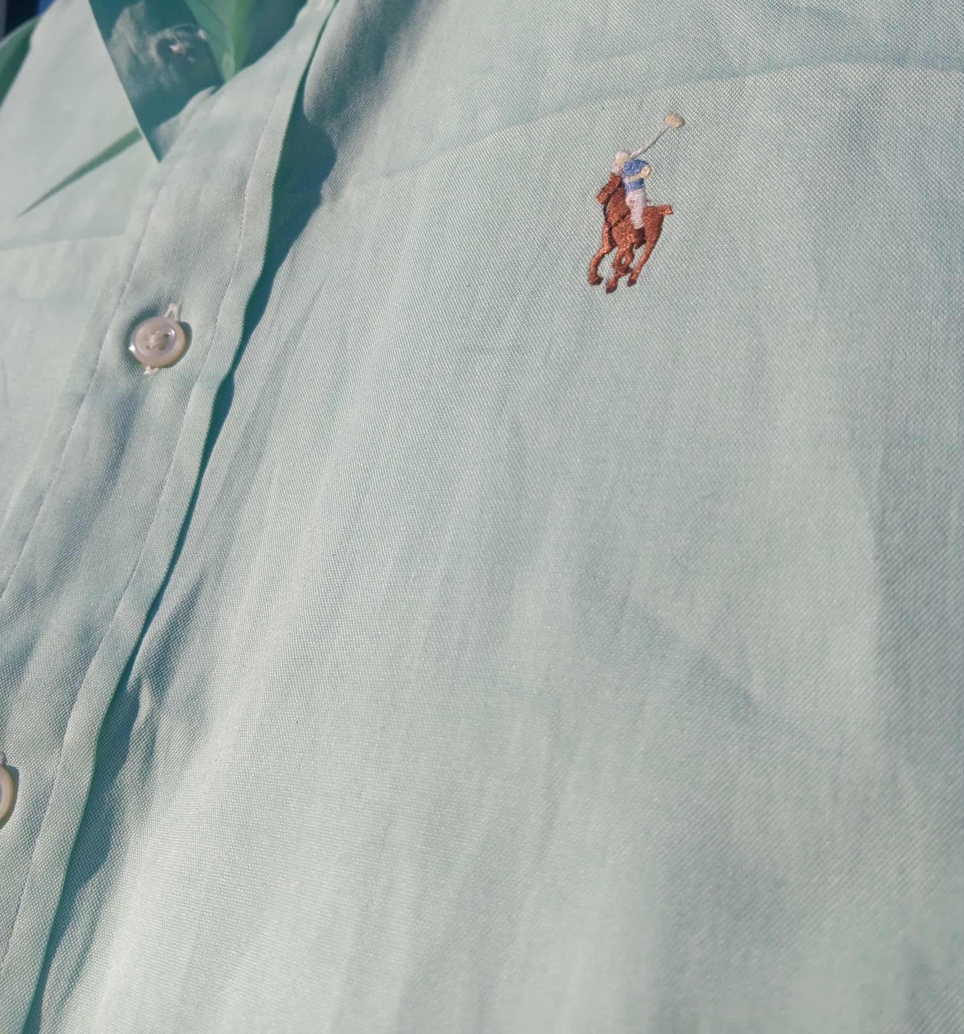Ralph Lauren Ralph Lauren Men's Shirt Sz Large Mint Green RN 41381 Size US L / EU 52-54 / 3 - 3 Thumbnail