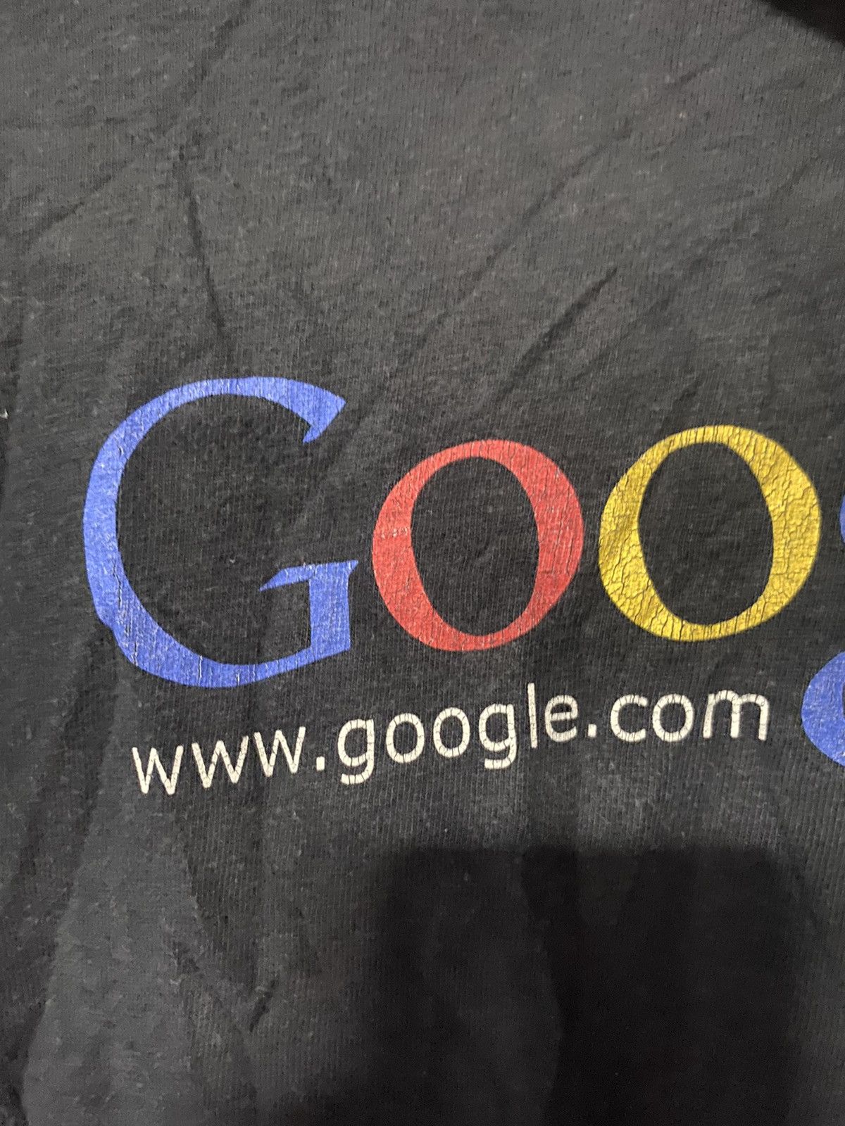 Vintage Vintage 00s GOOGLE T Shirt Size US XL / EU 56 / 4 - 8 Thumbnail