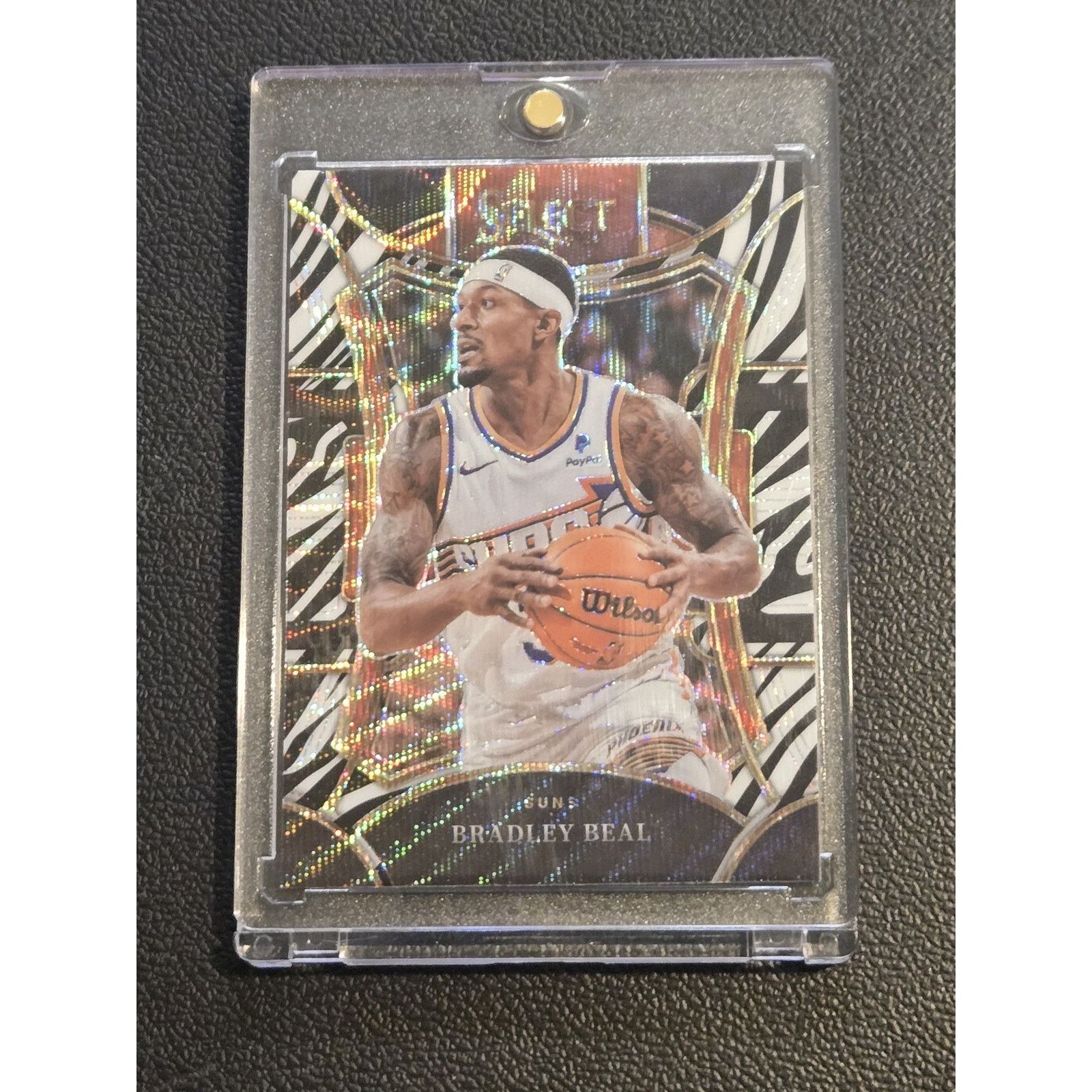 Other 2023-24 Panini Select Bradley Beal Zebra Prizms Case Hit Size ONE SIZE - 1 Thumbnail