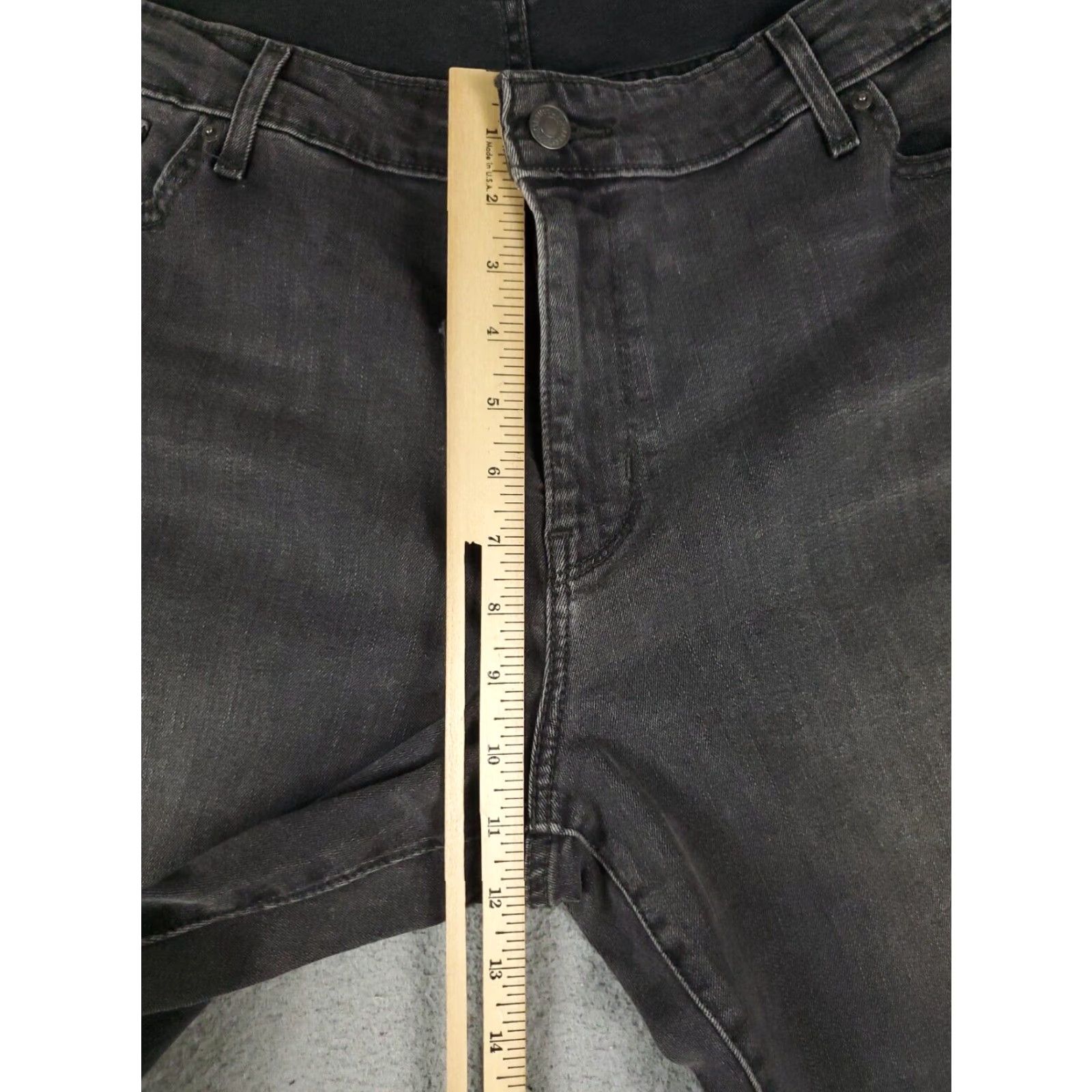 Levi's Levi's 711 Jeans Womens Size 24 Gray Skinny Denim Pants 5-Pocket Classic Modern Size 42" / US 20 - 3 Thumbnail