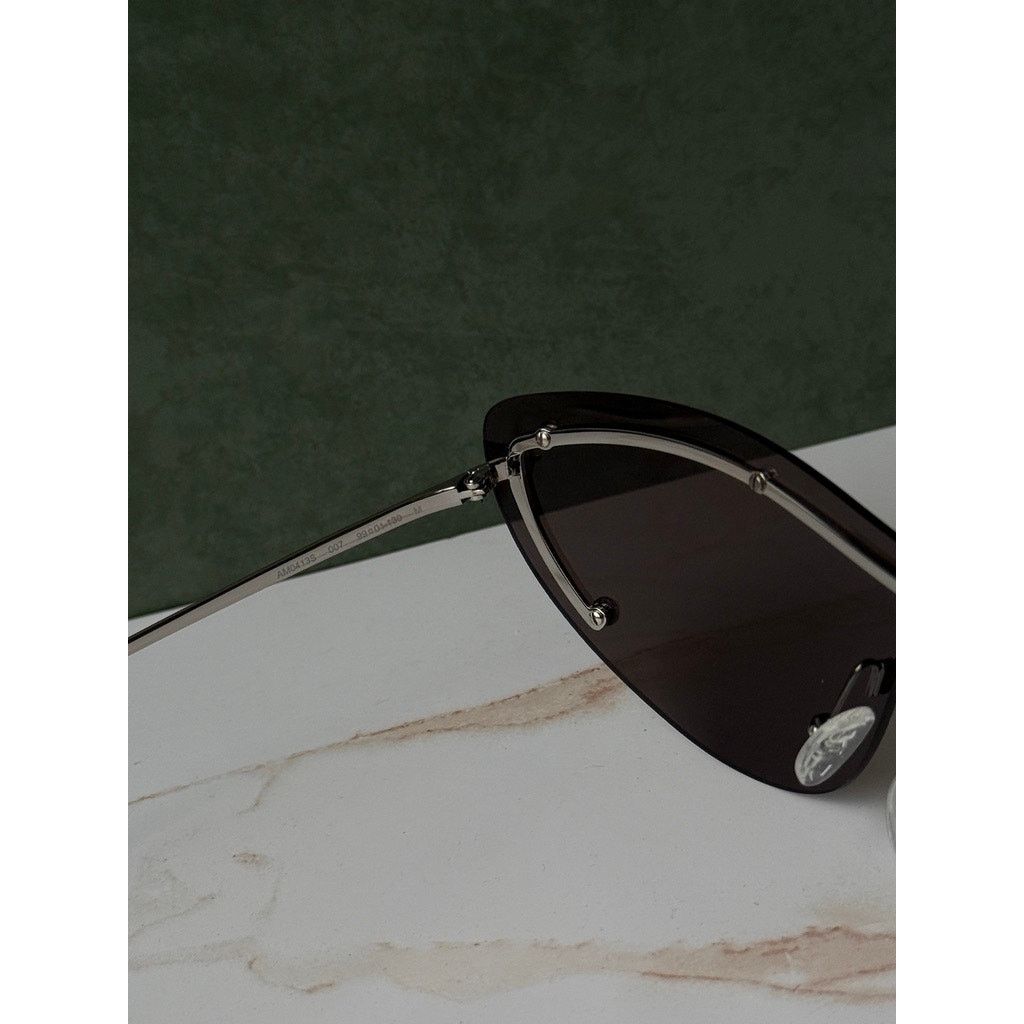 Alexander McQueen NEW Alexander McQueen AM0413S Studded Cat Eye Sunglasses Size ONE SIZE - 7 Thumbnail
