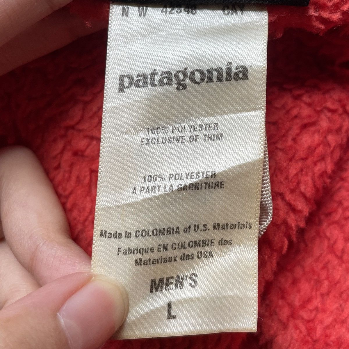 Patagonia × Vintage Vintage Brand Patagonia Fleece Jacket 1990s Size US L / EU 52-54 / 3 - 12 Thumbnail
