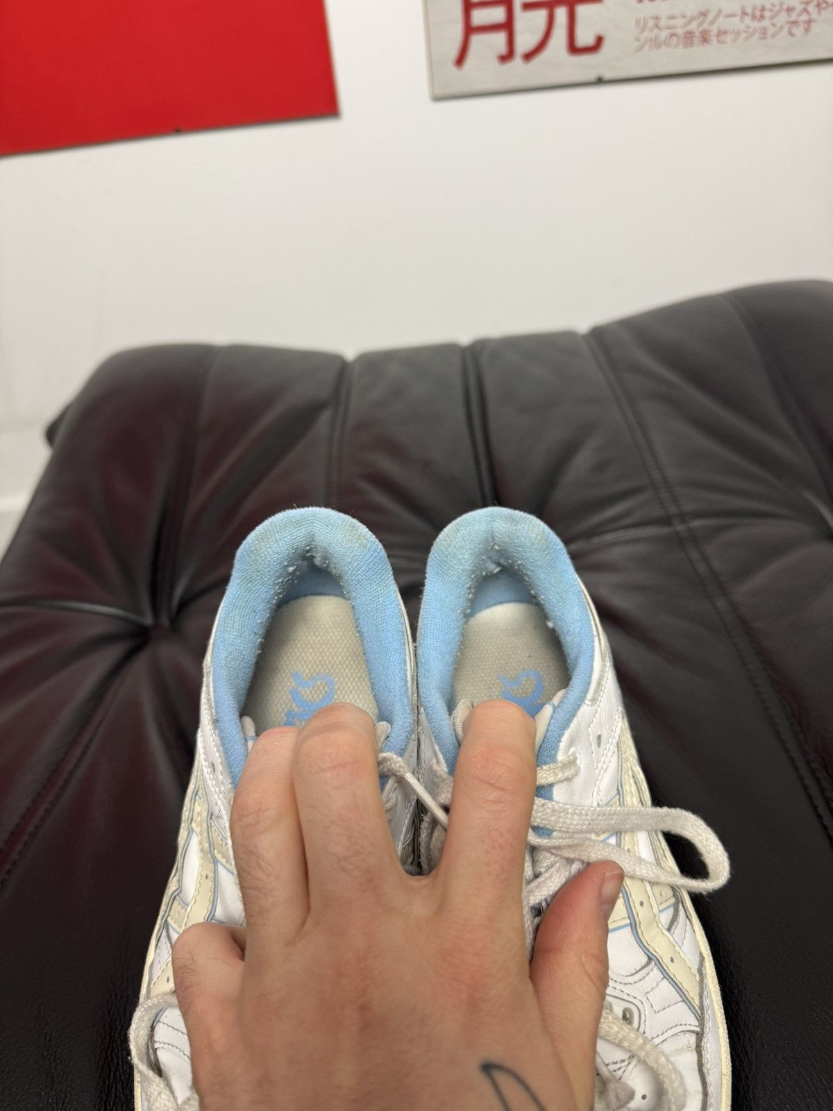 Asics Asics Gel Woman Low Sneakers Leather White Baby Blue Rare Size US 4.5 / IT 34.5 - 8 Thumbnail