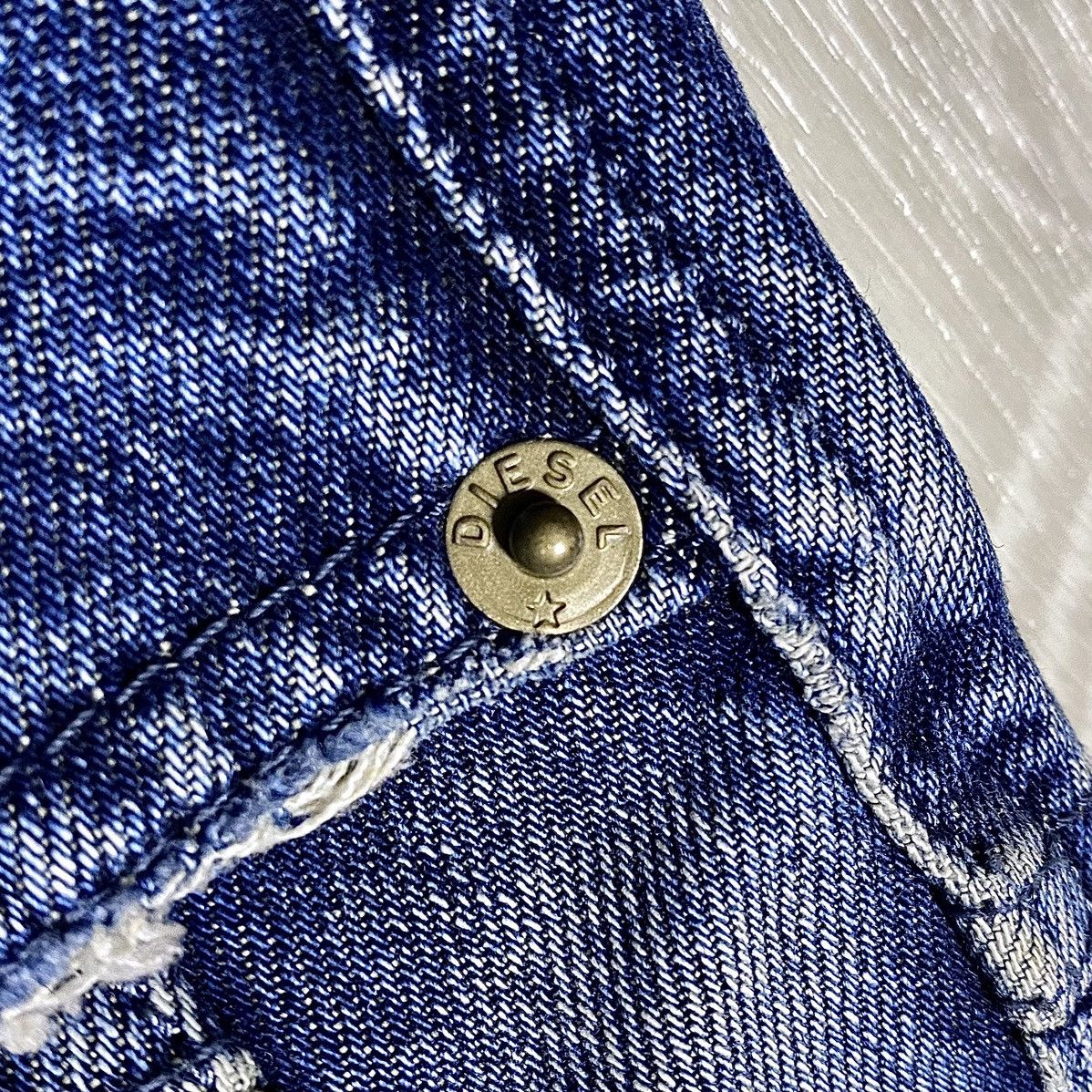Diesel Diesel Industry Rizzo Washed Distressed Torn Jeans Denim Size 26" / US 2 / IT 38 - 16 Thumbnail