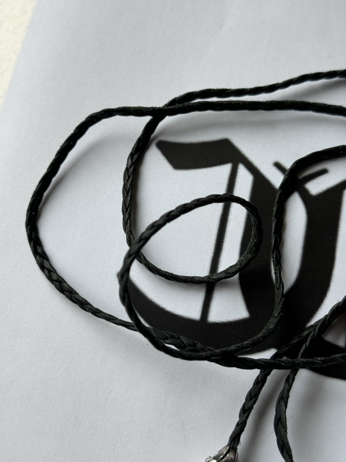 Chrome Hearts CHROME HEARTS LEATHER ROPE Size ONE SIZE - 8 Thumbnail
