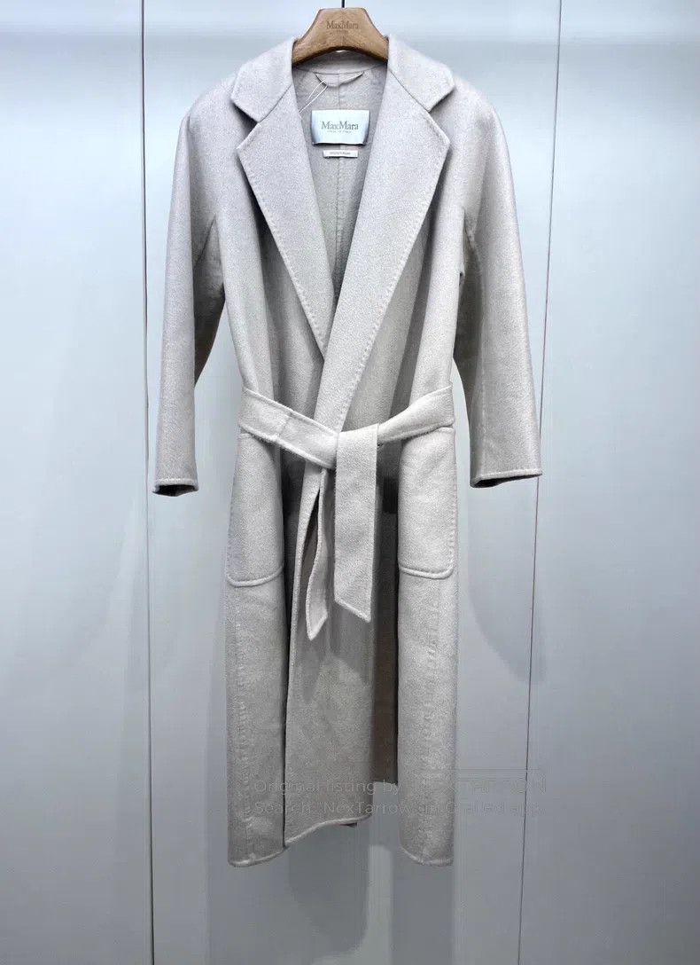 Max Mara Max Mara Classic Belted Double-faced Cashmere Coat Size XS / US 0-2 / IT 36-38 - 1 Thumbnail