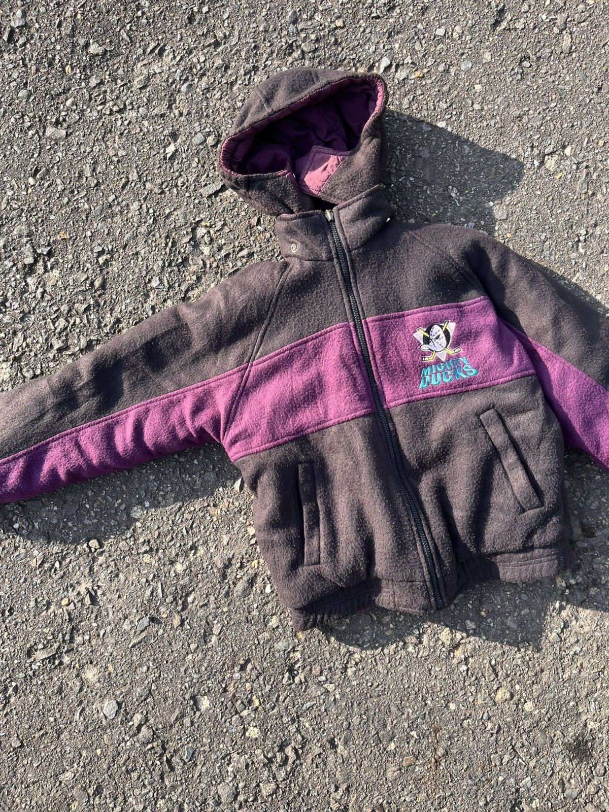 NHL Vintage NHL Mighty Ducks Puffer Jackets Reversible Size US L / EU 52-54 / 3 - 5 Thumbnail