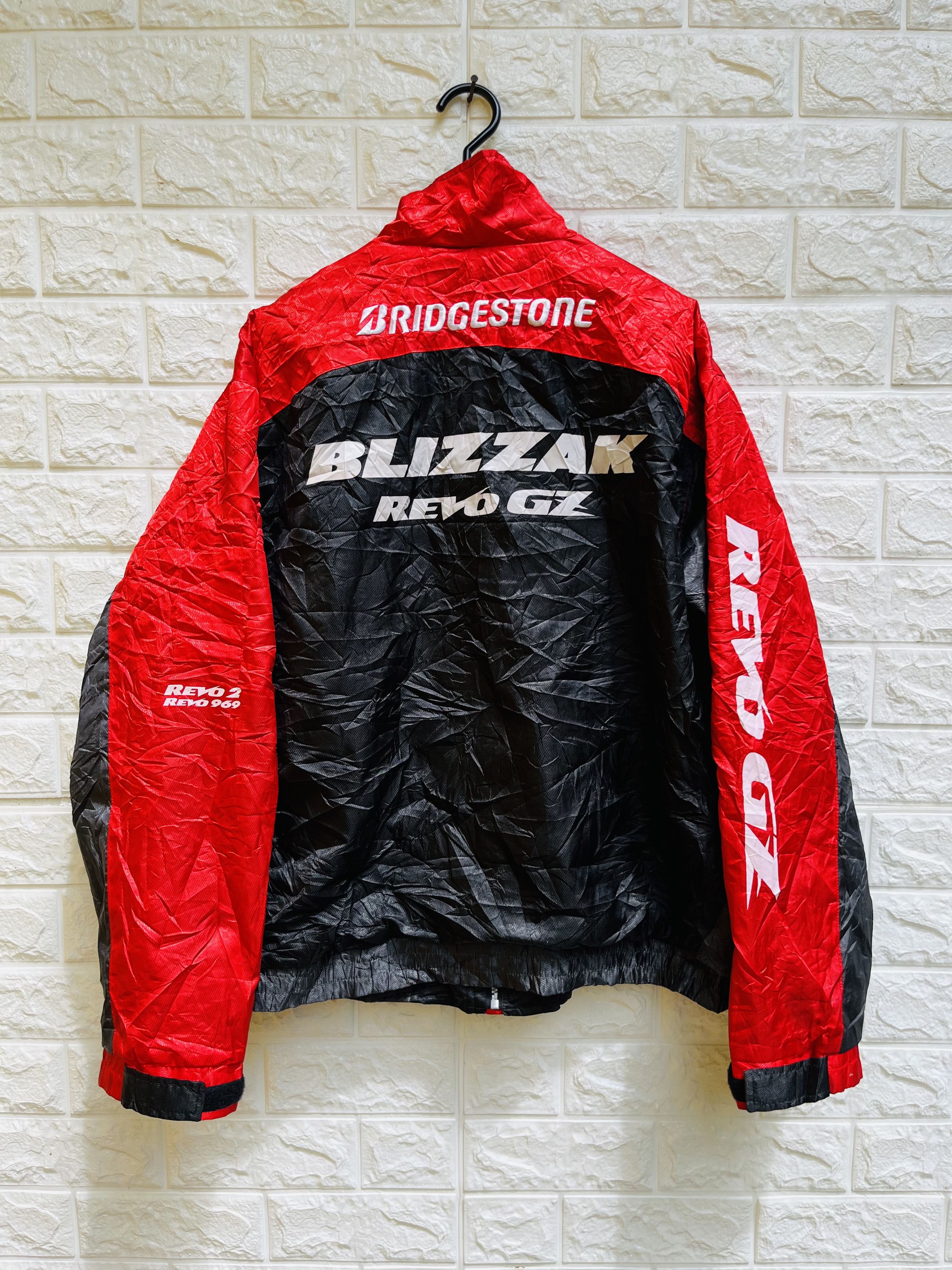 Japanese Brand × Vintage Vintage Bridgestone Motorsport Japanese Grand Racing Style Size US L / EU 52-54 / 3 - 1 Thumbnail