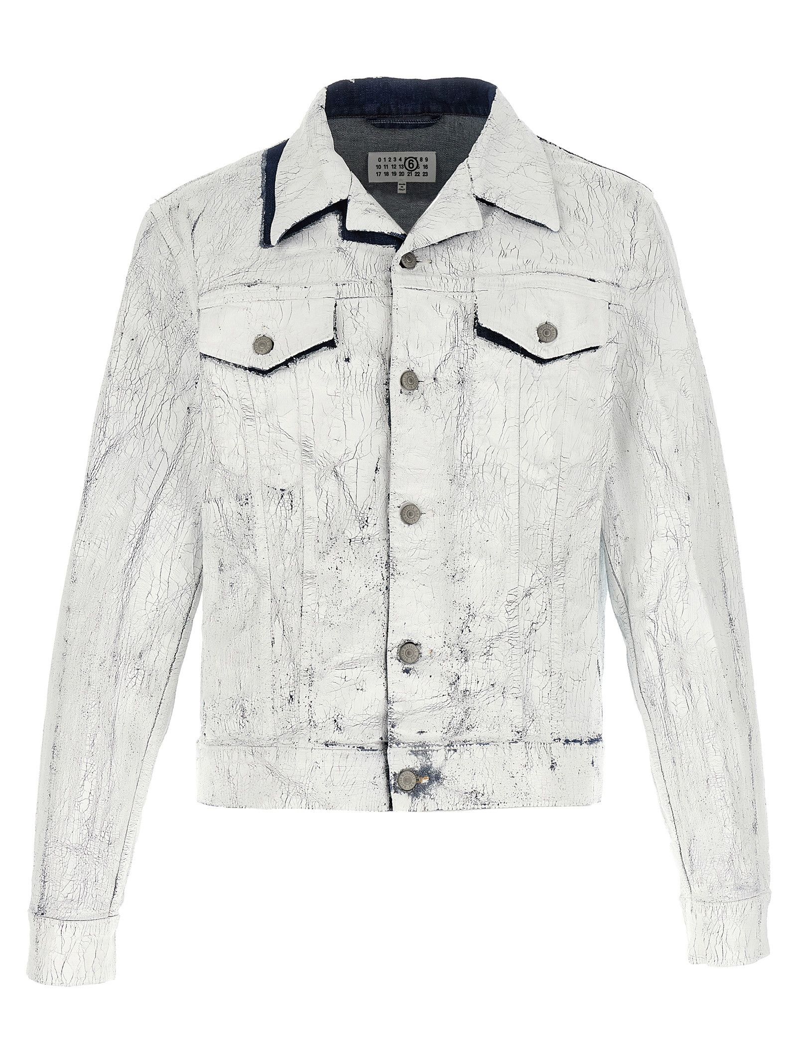 Maison Margiela Patent Denim Jacket Size US M / EU 48-50 / 2 - 1 Thumbnail