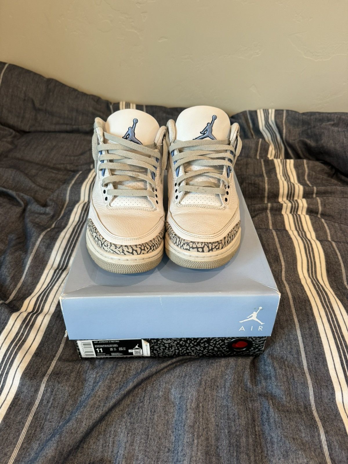 Jordan Brand Jordan 3 UNC Size US 11 / EU 44 - 1 Thumbnail