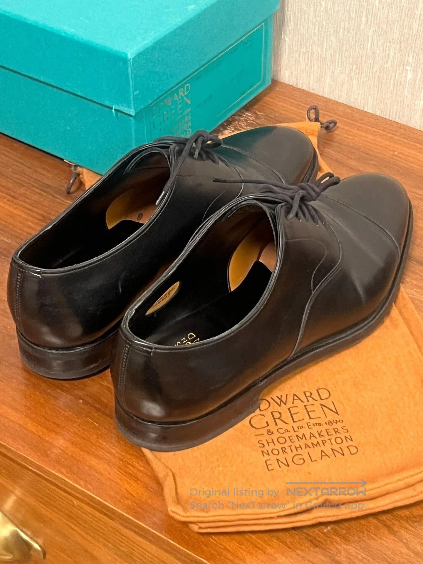 Edward Green Edward Green Black Oxford Shoes. Size US 10 / EU 43 - 7 Thumbnail