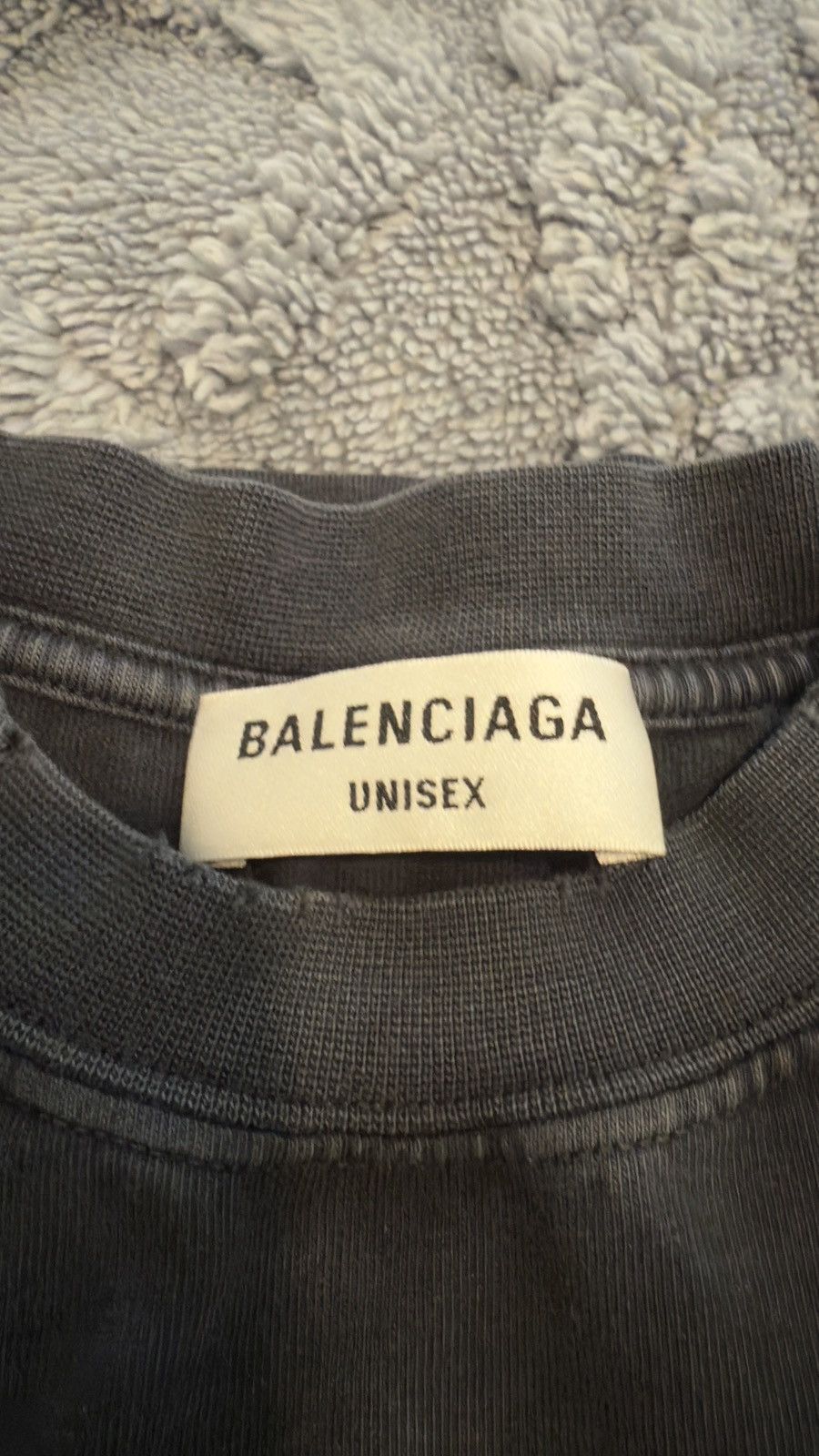 Balenciaga Balenciaga MAISON FONDEE EN 1917 Tee Black Orange and White Size XS / US 0-2 / IT 36-38 - 9 Thumbnail