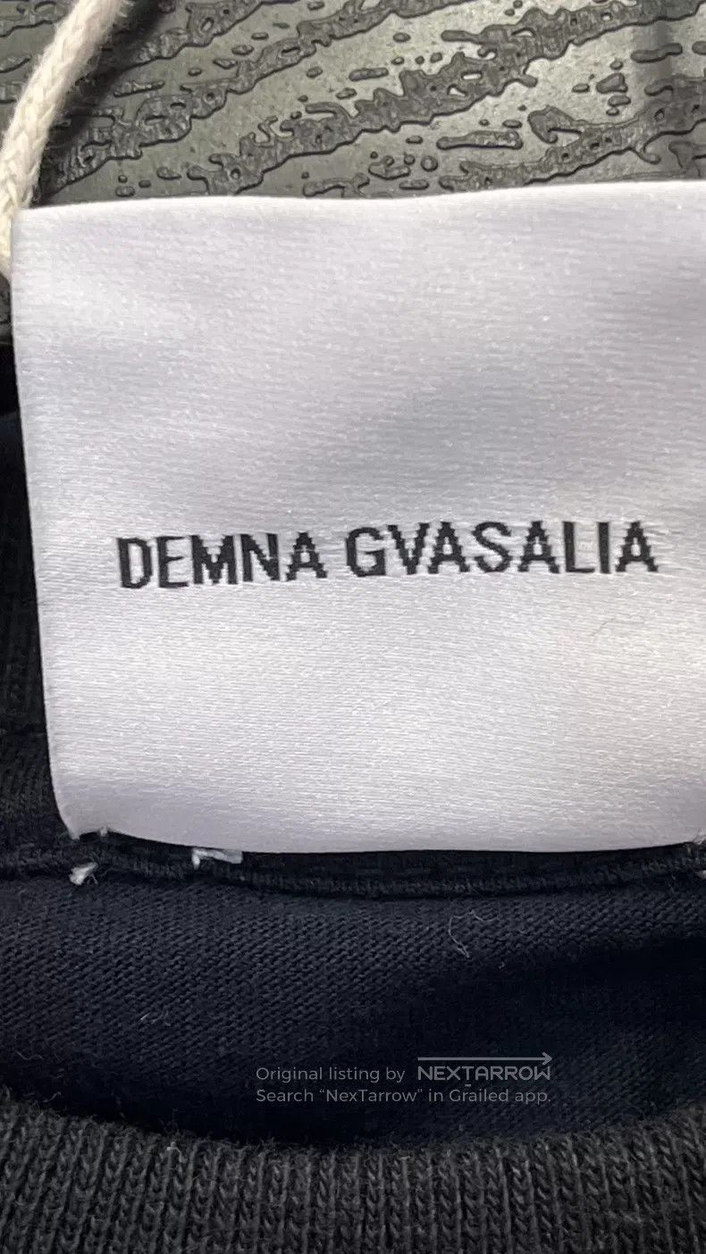 Vetements Vetements Black Short Sleeve T-Shirt, XS Size Size US XS / EU 42 / 0 - 5 Thumbnail