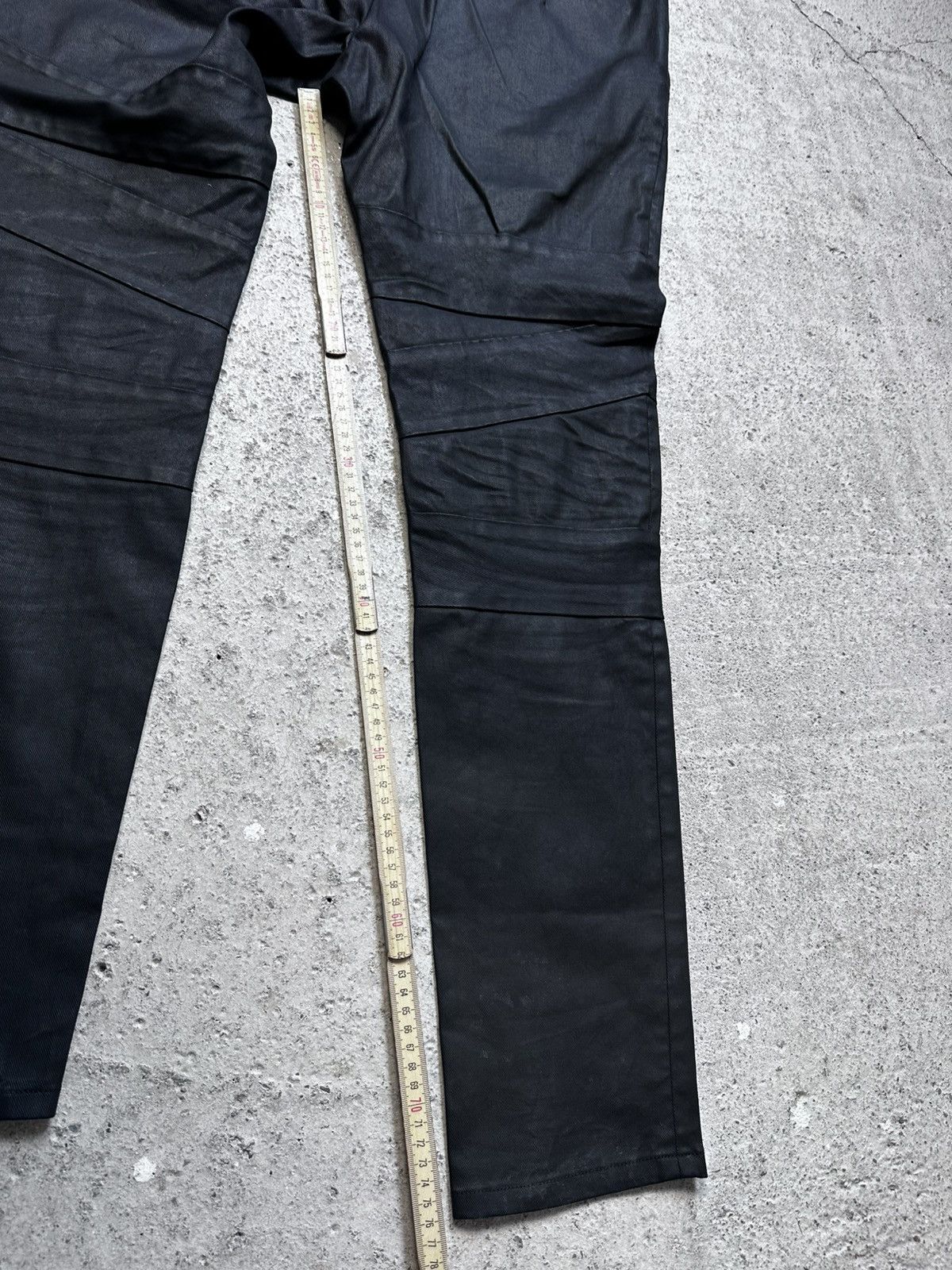 Vivienne Westwood Vivienne Westwood Black Biker Pants Panelled Slim Fit Size US 34 / EU 50 - 22 Thumbnail