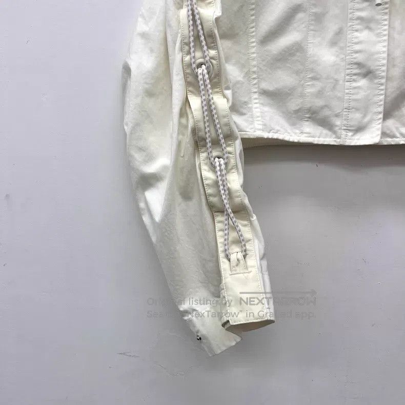 Hermes Hermes Beige Drawstring Cotton Long Sleeve Jacket Size XS / US 0-2 / IT 36-38 - 4 Thumbnail