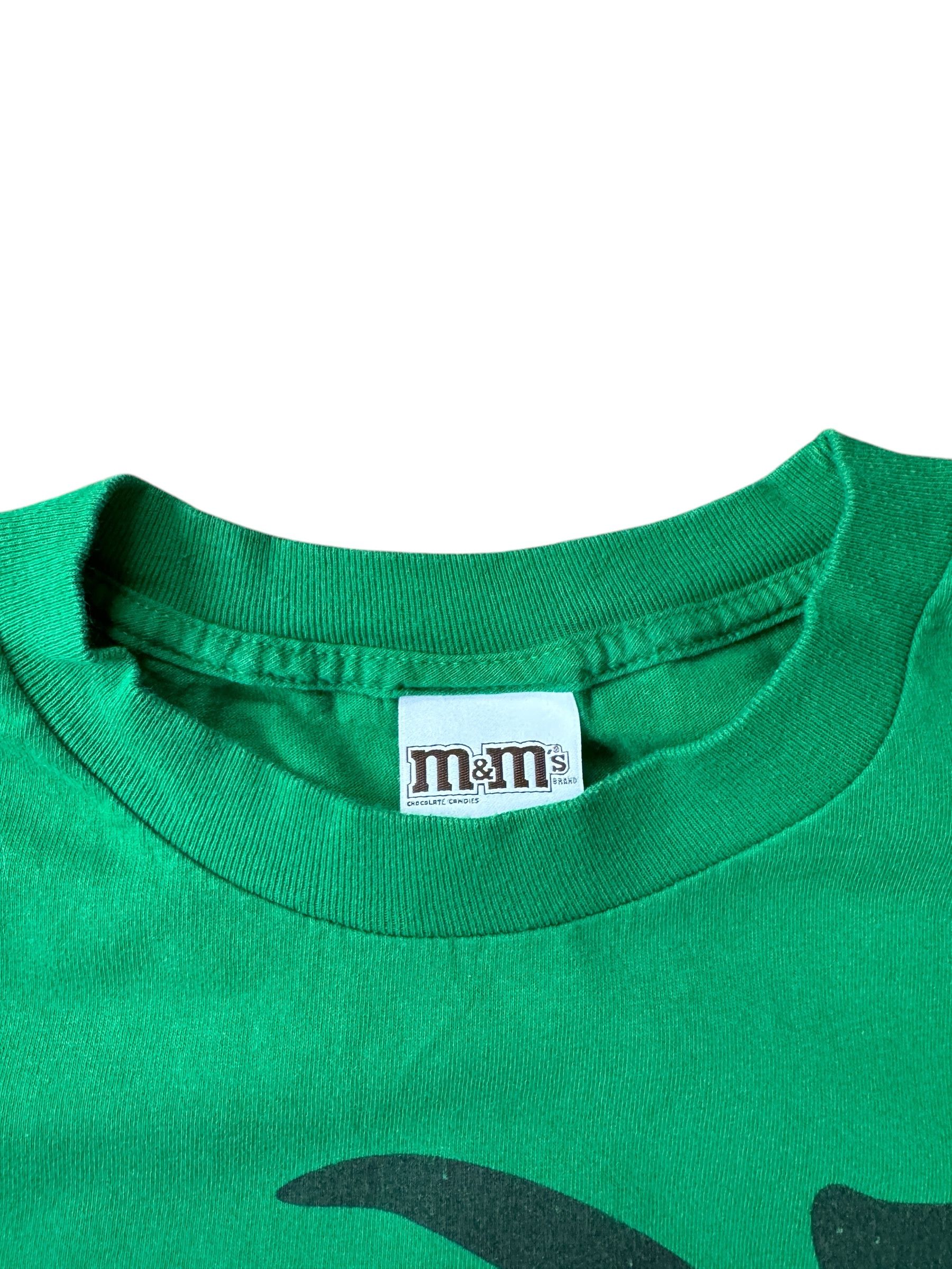 Vintage M&M’s Green Vintage Y2K Long Sleeve Shirt Size US XXL / EU 58 / 5 - 5 Thumbnail