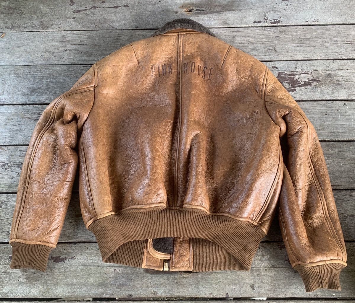 Japanese Brand × Pink House Pink House Japan leather jacket Size US M / EU 48-50 / 2 - 2 Thumbnail